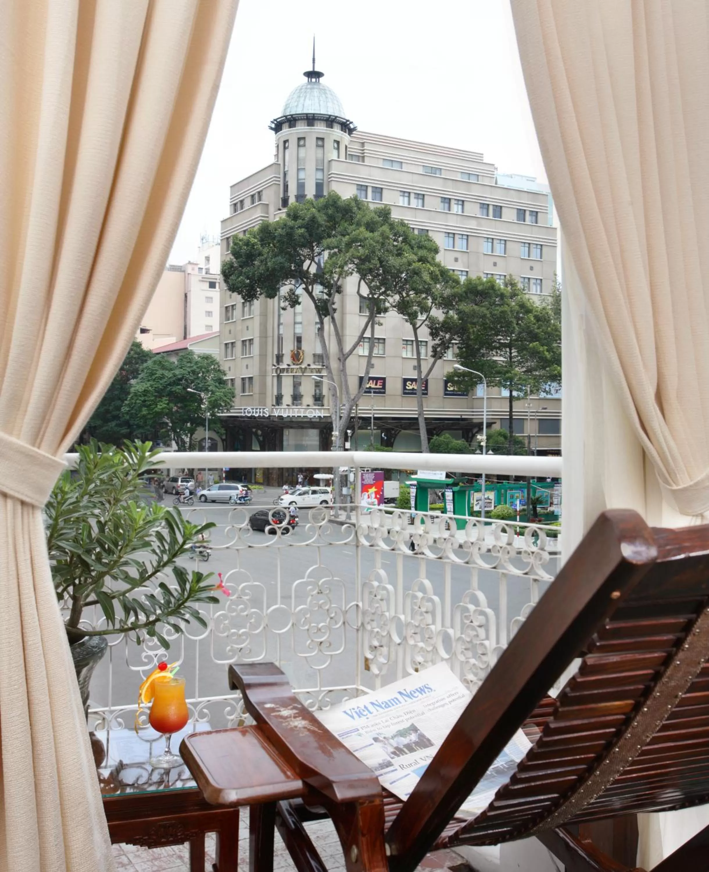 View (from property/room) in Hotel Continental Saigon
