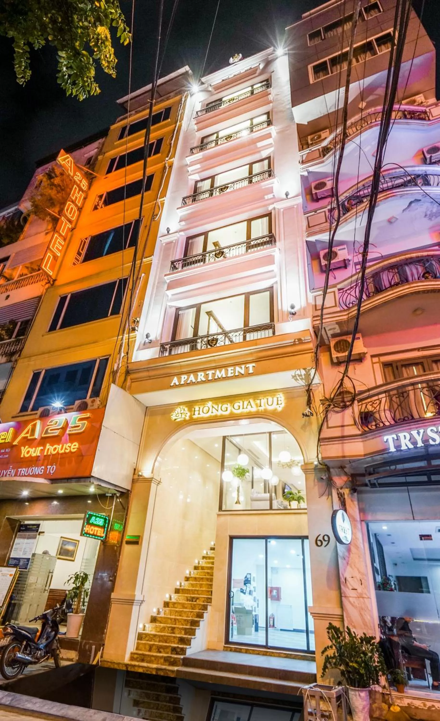 Property building in Hong Gia Tue Apartment