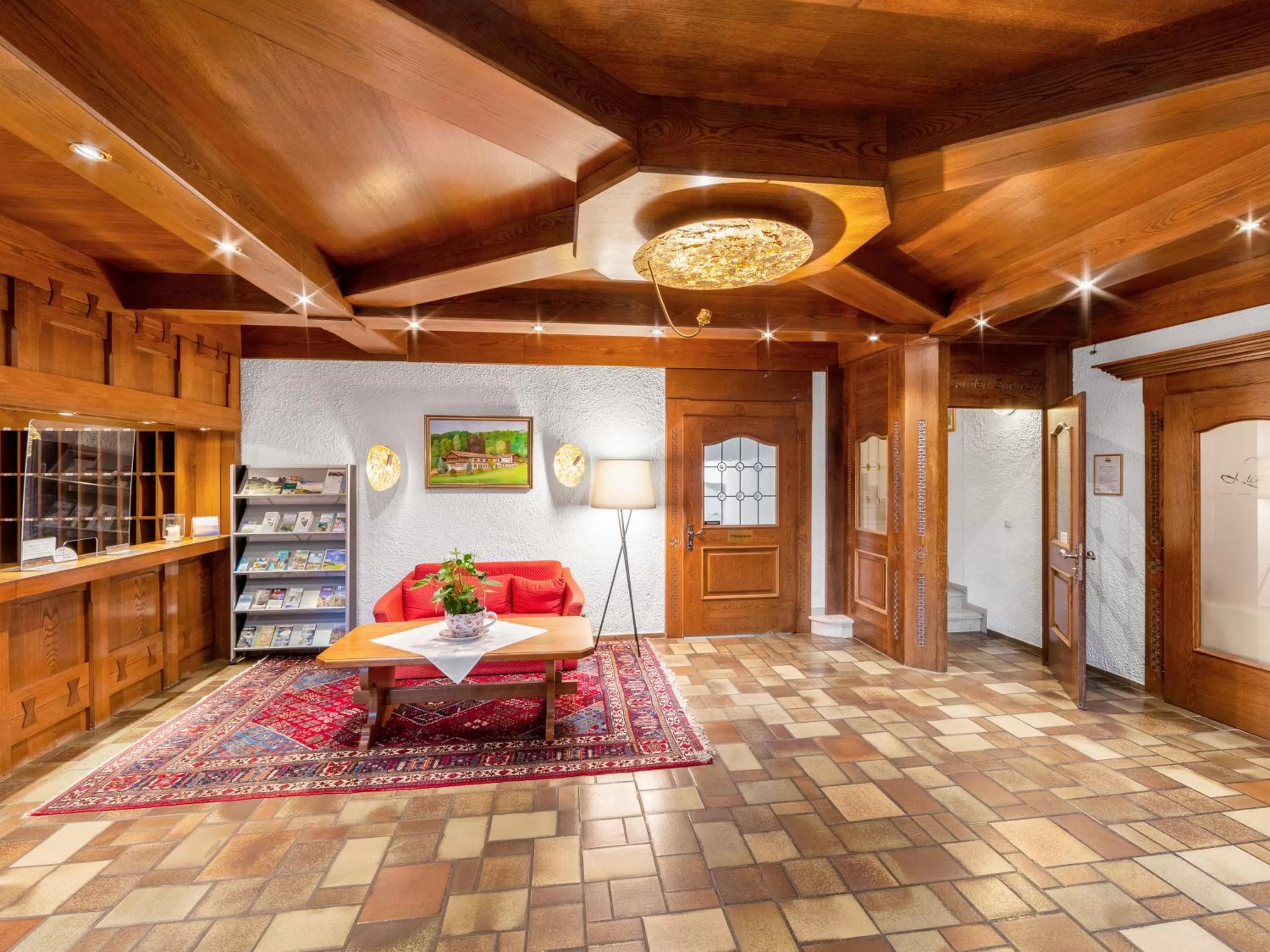 Lobby or reception in Landhotel Gabriele