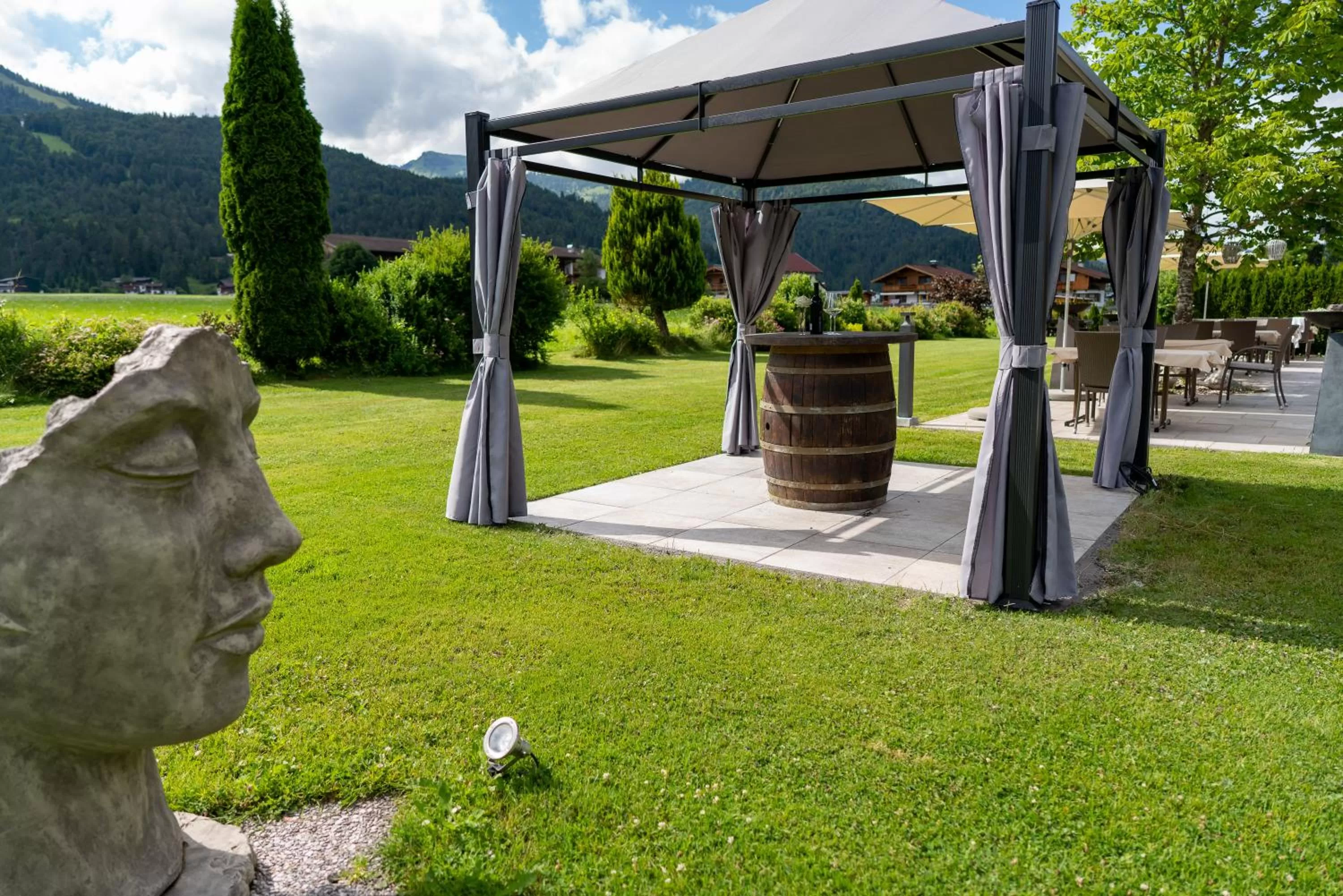 Garden in Geniesserhotel Alpin GmbH