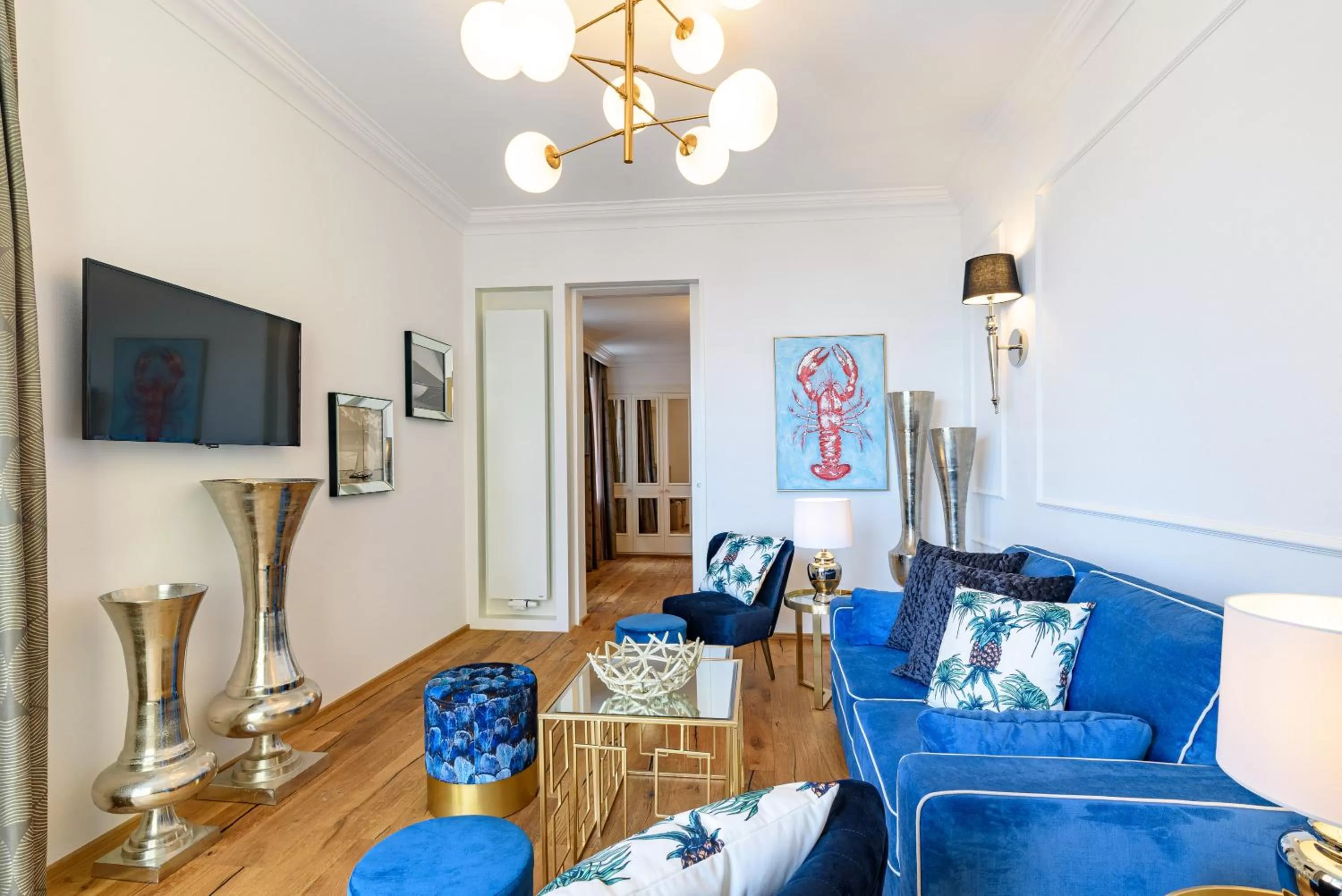 Living room in YachtHotel Helvetia Spa- und Wellnessdomizil