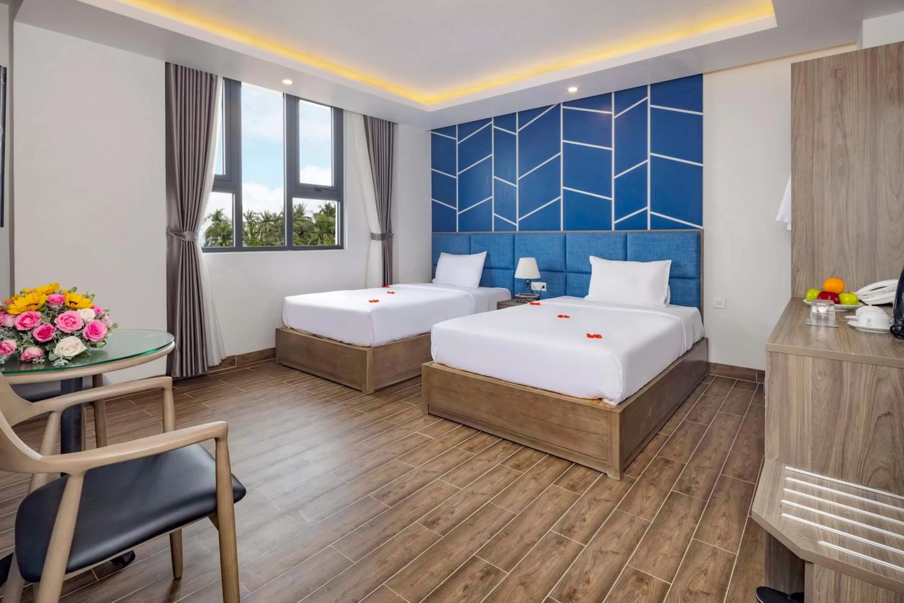 Photo of the whole room, Bed in Azura Gold Hotel & Apartment