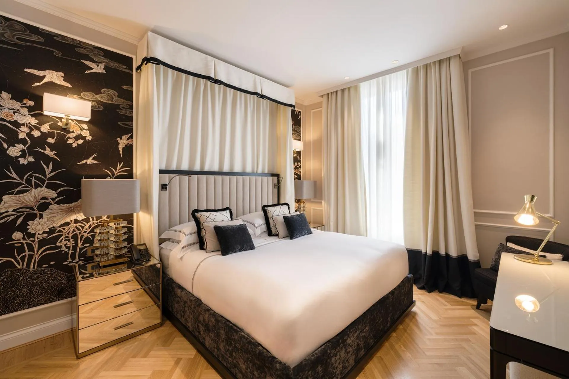 Bed in Grand Hotel Principe Di Piemonte