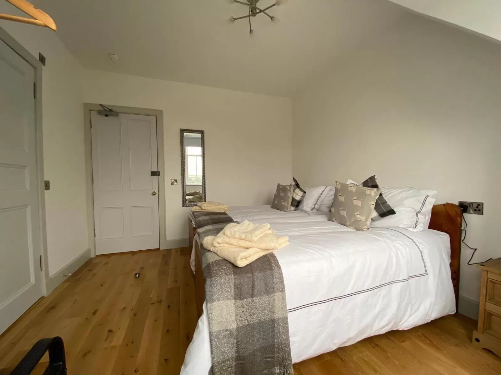 Bed in Manor House Hotel