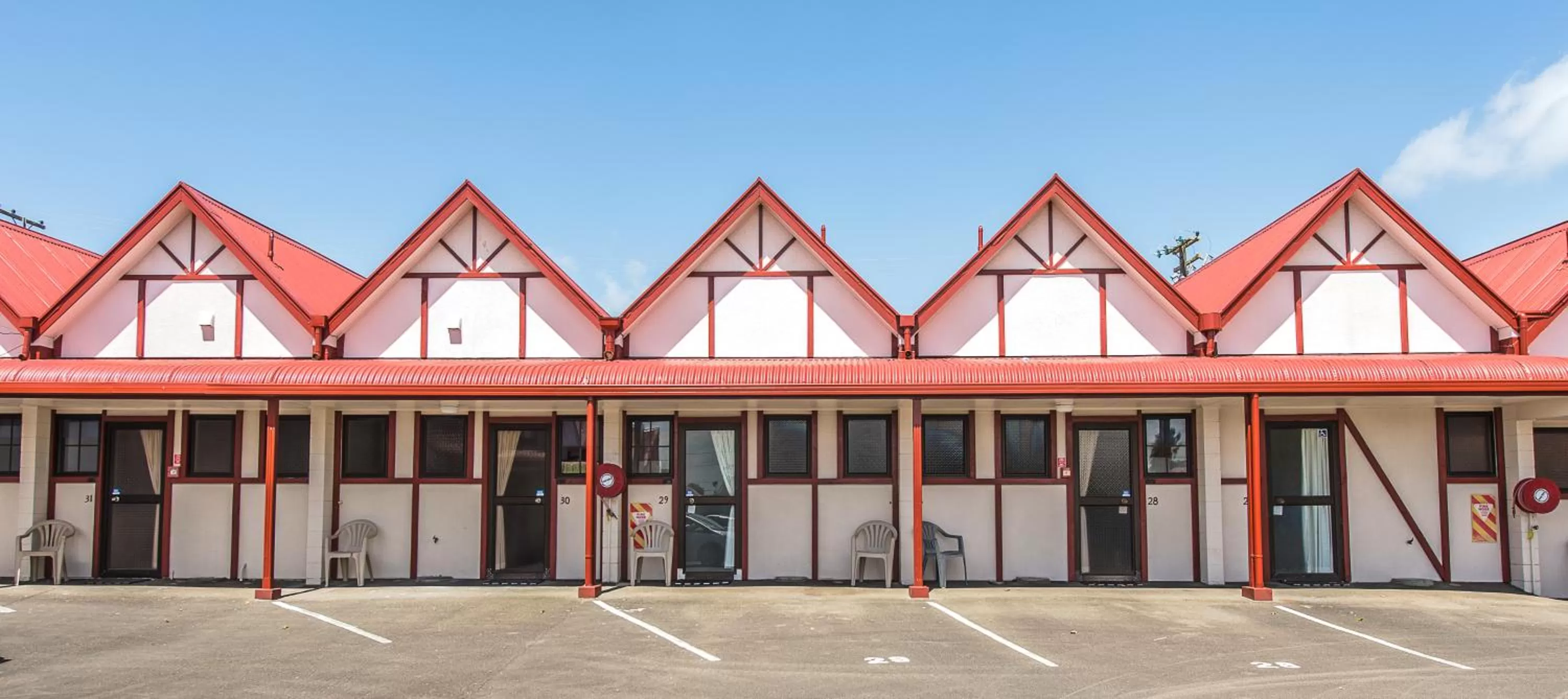 Property building in Burwood Motel
