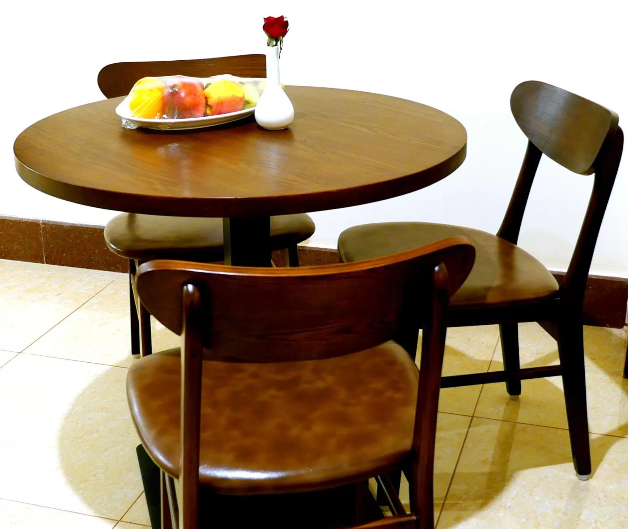 Dining area in AVS Imperiaa Karaikal