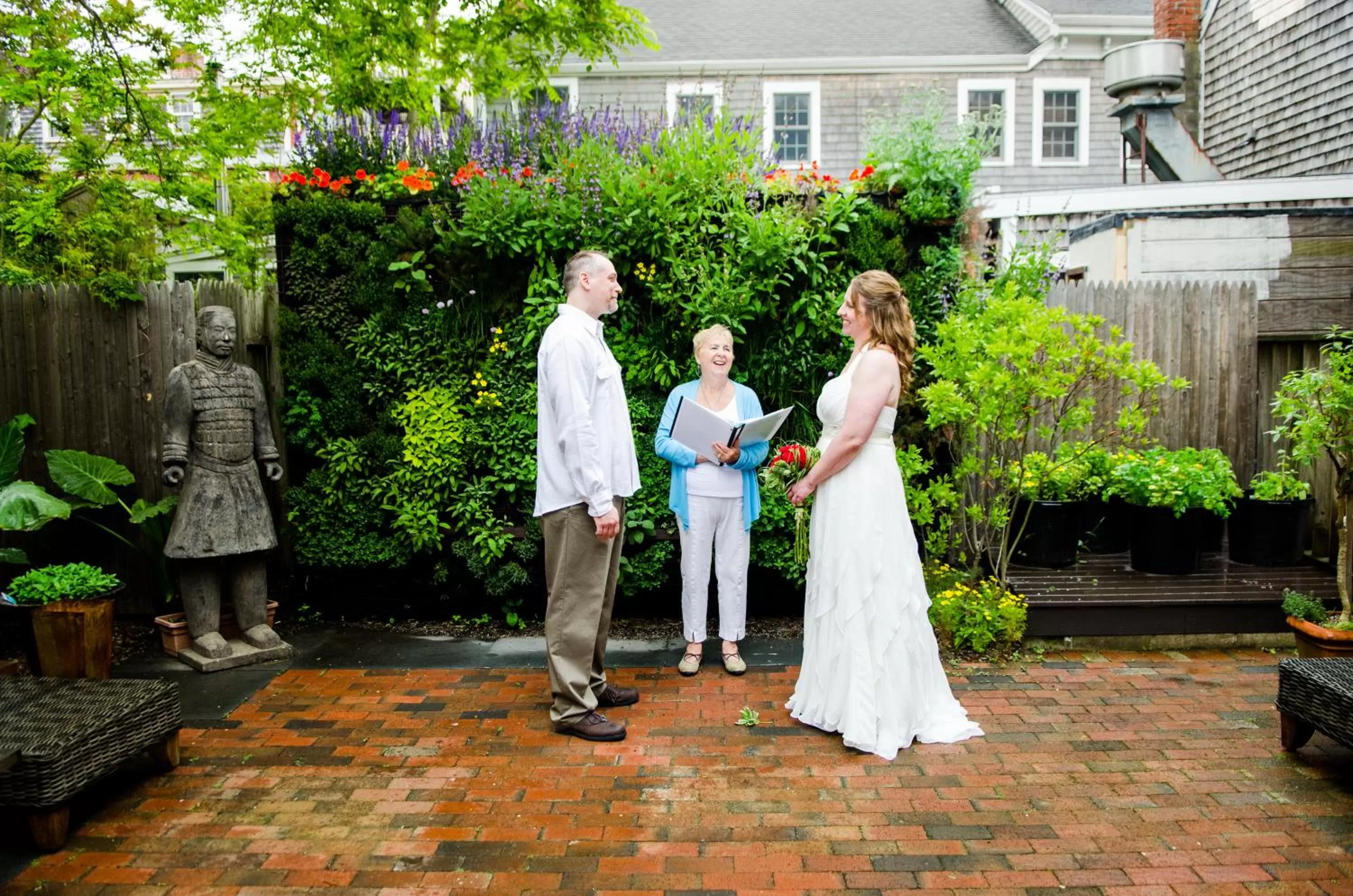 People in Pilgrim House