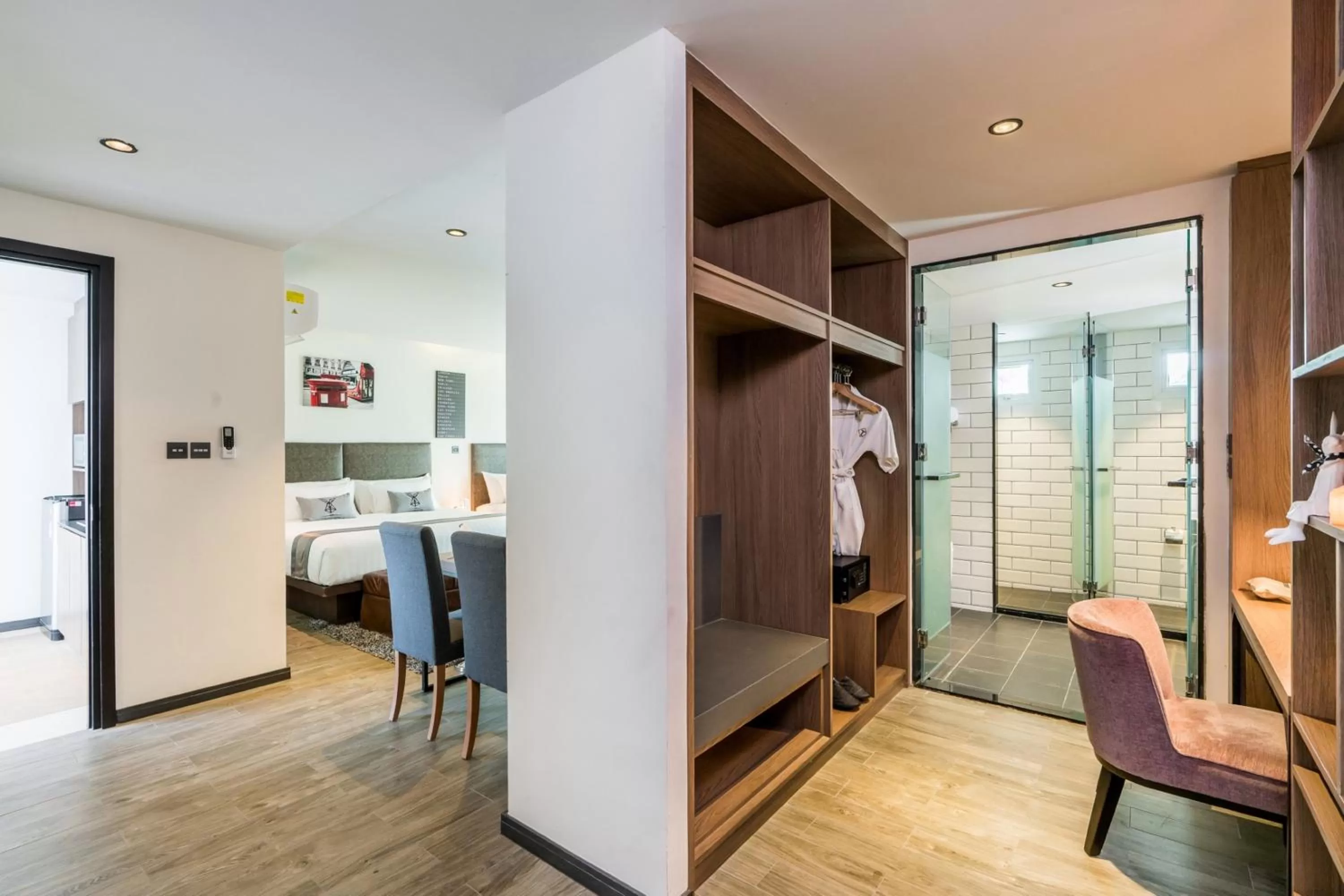 Bathroom in SureStay Plus by Best Western T Pattaya