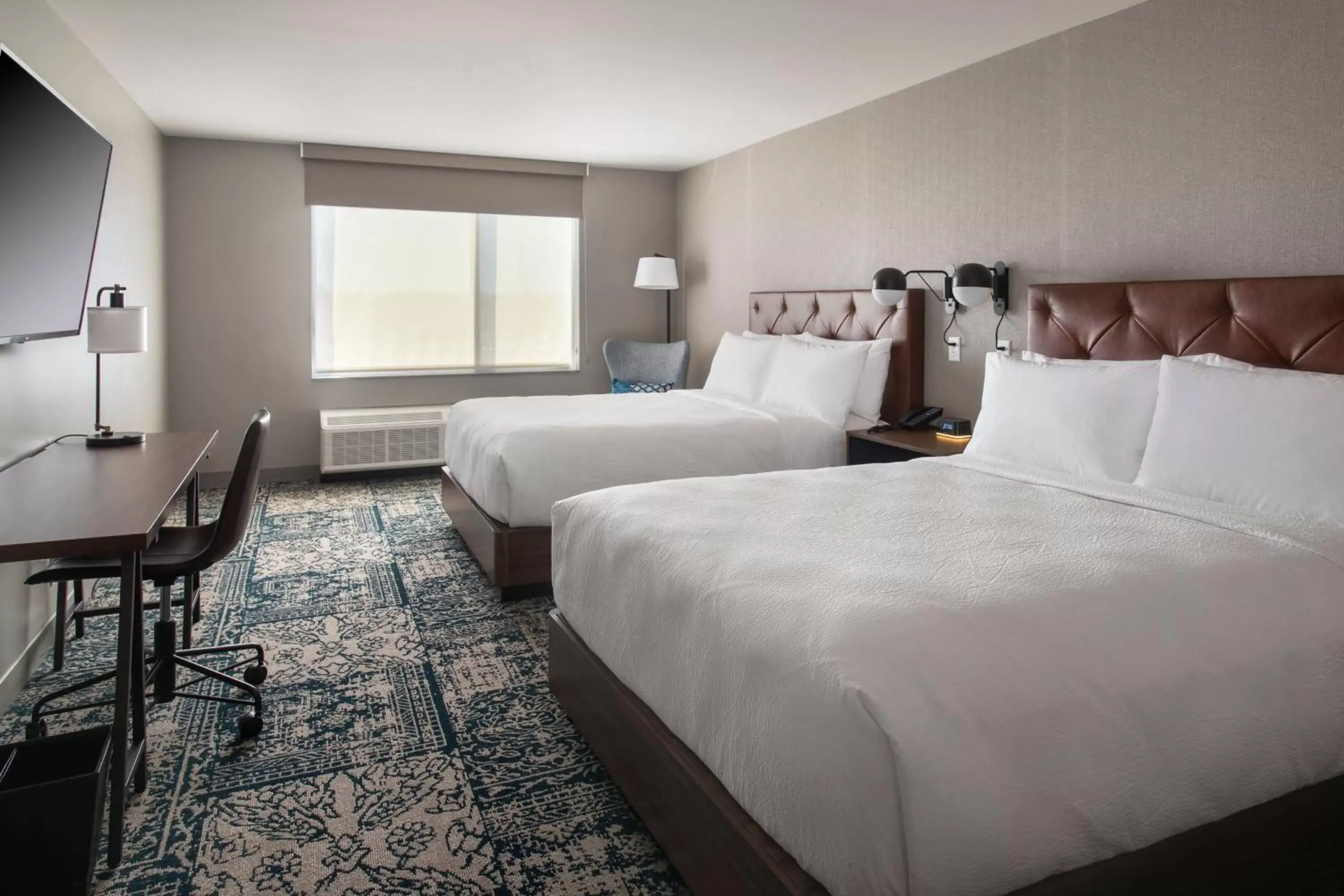 Queen Room with Two Queen Beds - Hearing Accessible in Four Points by Sheraton Albany Queen Room with Two Queen Beds - Hearing Accessible in Four Points by Sheraton Albany