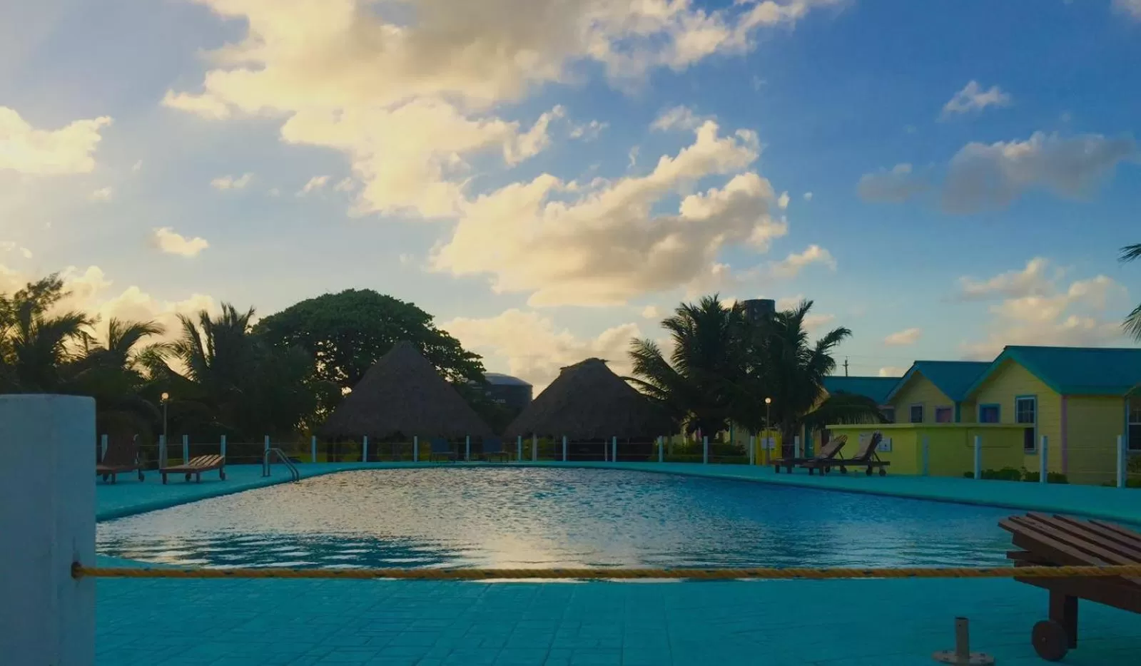 Pool view in Royal Caribbean Resort