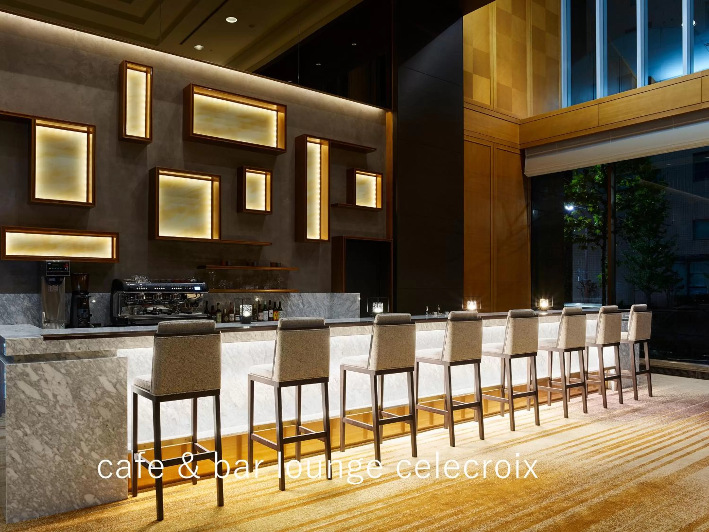 Lounge or bar in Hotel The Celestine Tokyo Shiba