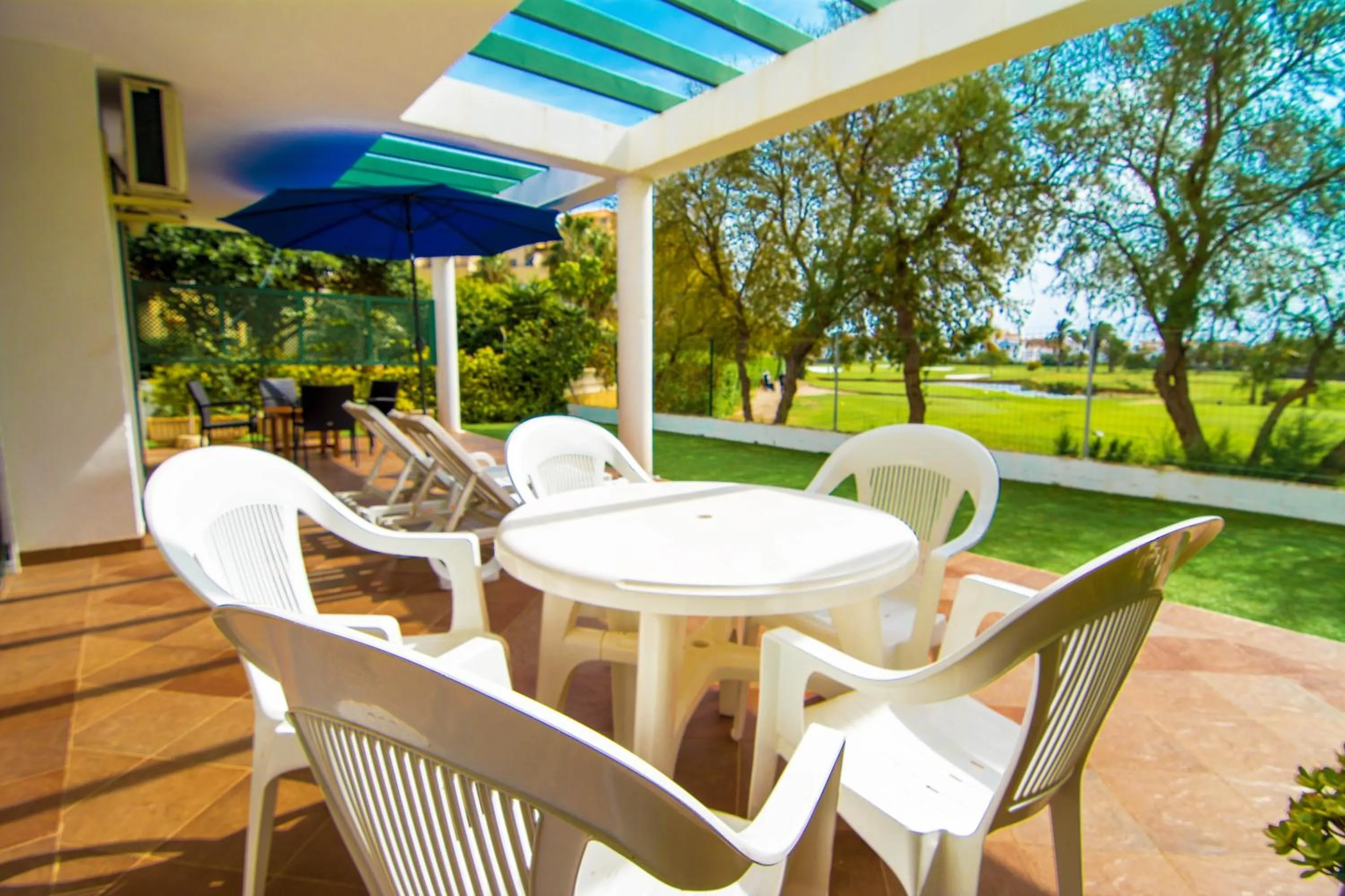 Garden in Roquetas Beach and Playa Serena Golf Village