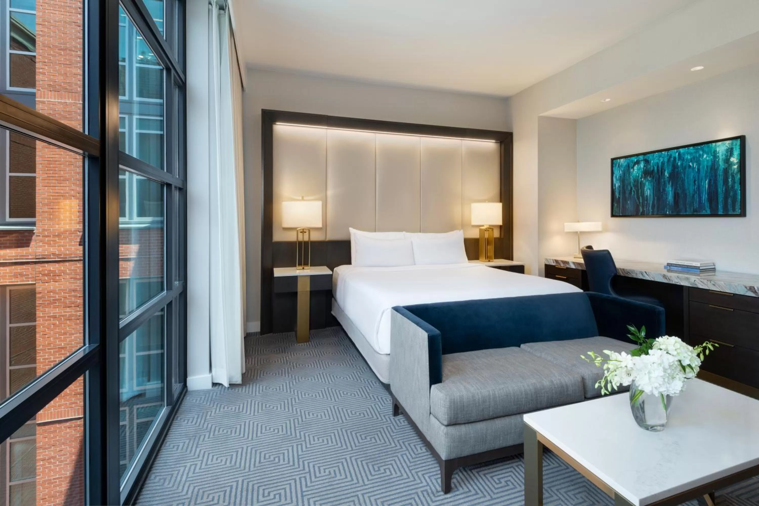 Photo of the whole room, Bed in InterContinental - Washington D.C. - The Wharf by IHG