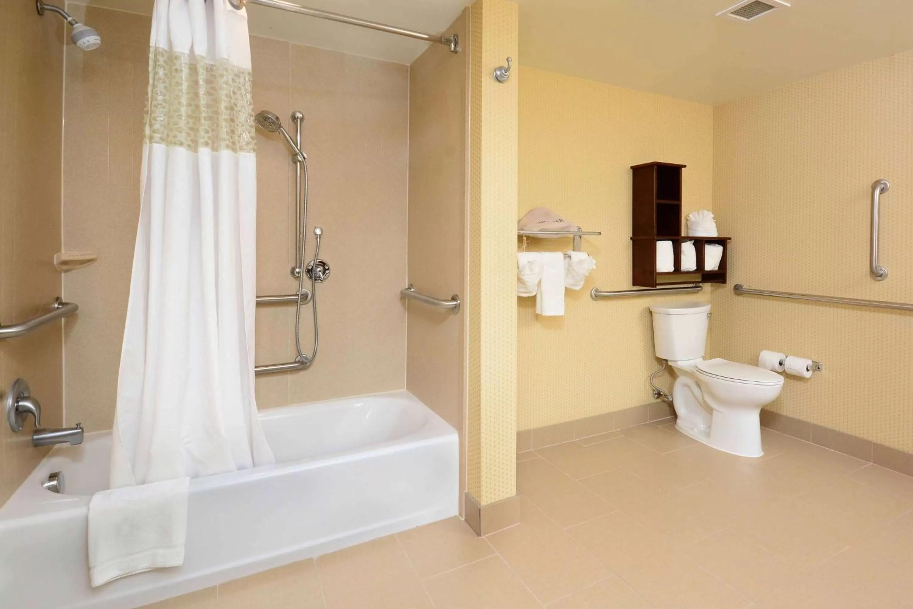 Bathroom in Hampton Inn Raleigh Capital Blvd North