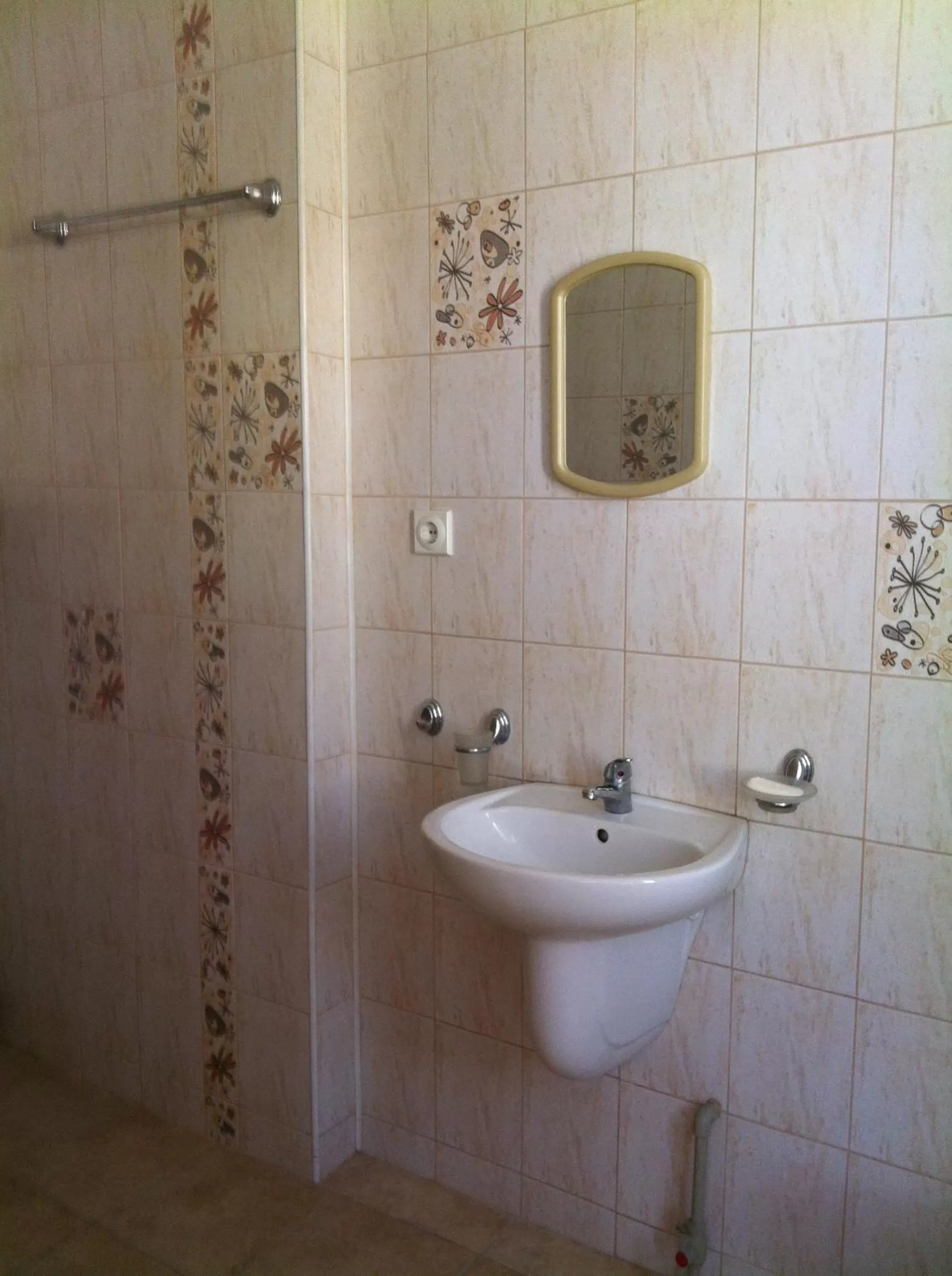 Bathroom in Family Hotel Velevi