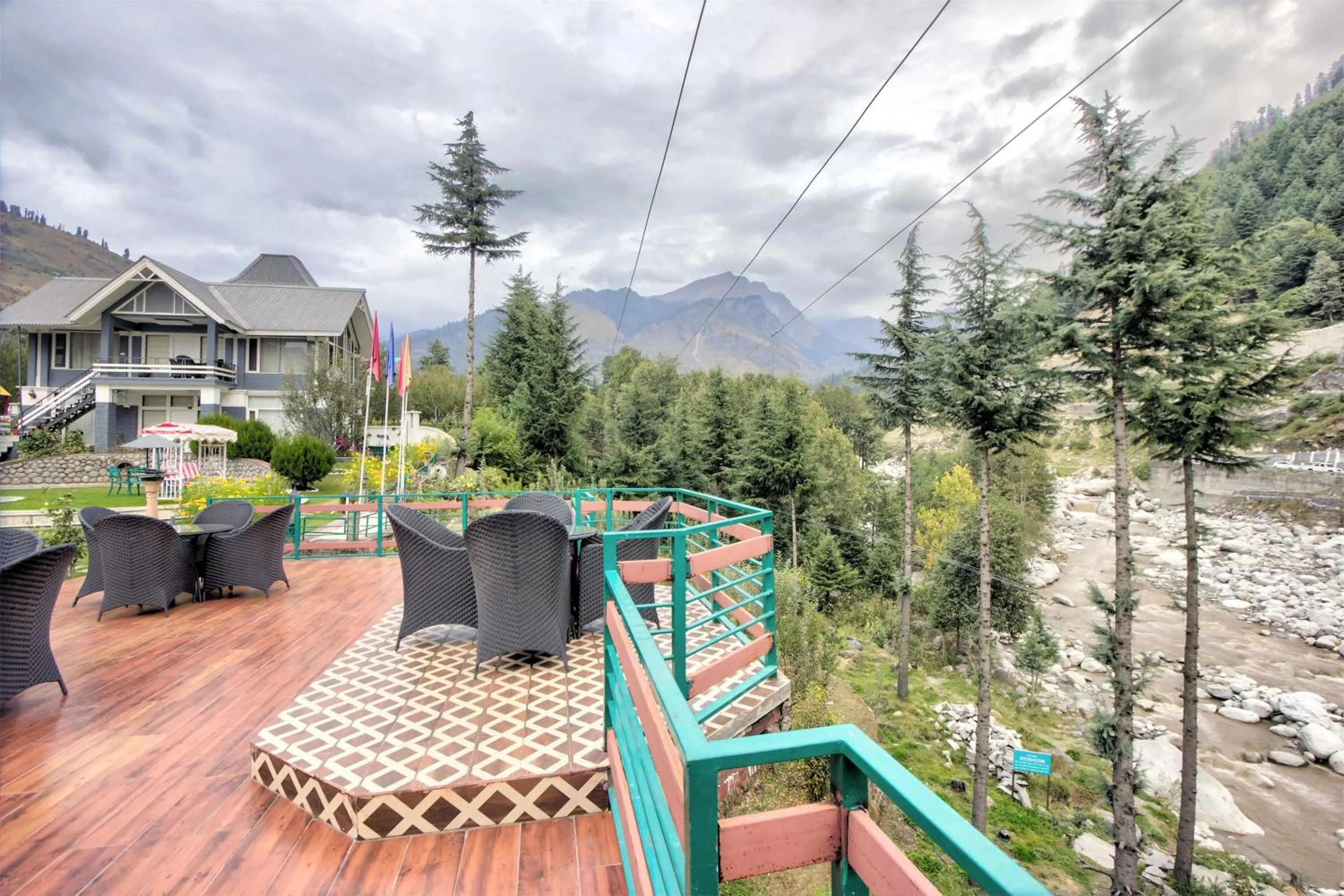 Balcony/Terrace in The Highland Park - A Truly River side Resort