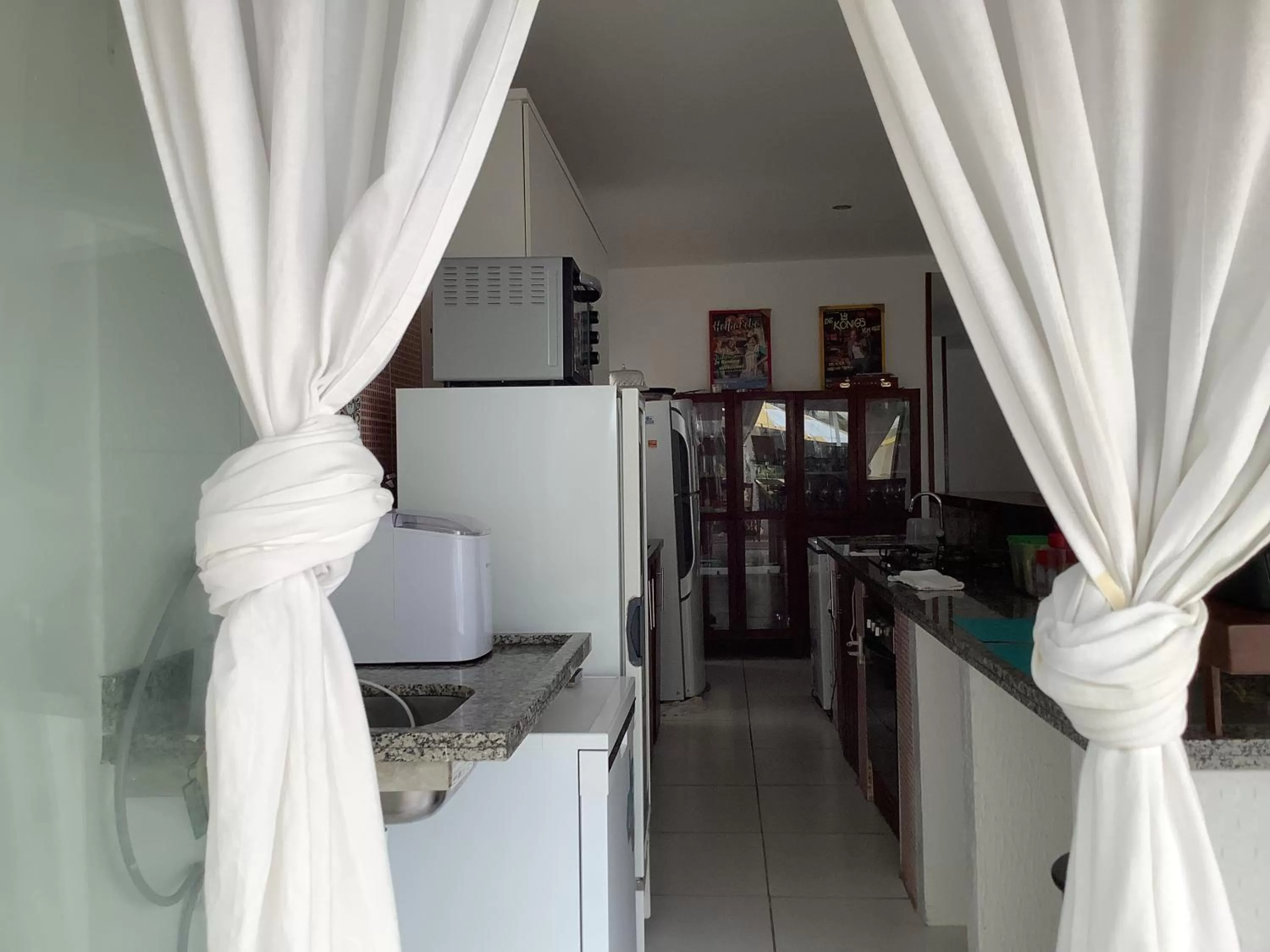 Kitchen or kitchenette in Pousada Villa Encantada LGBTQIAPlus