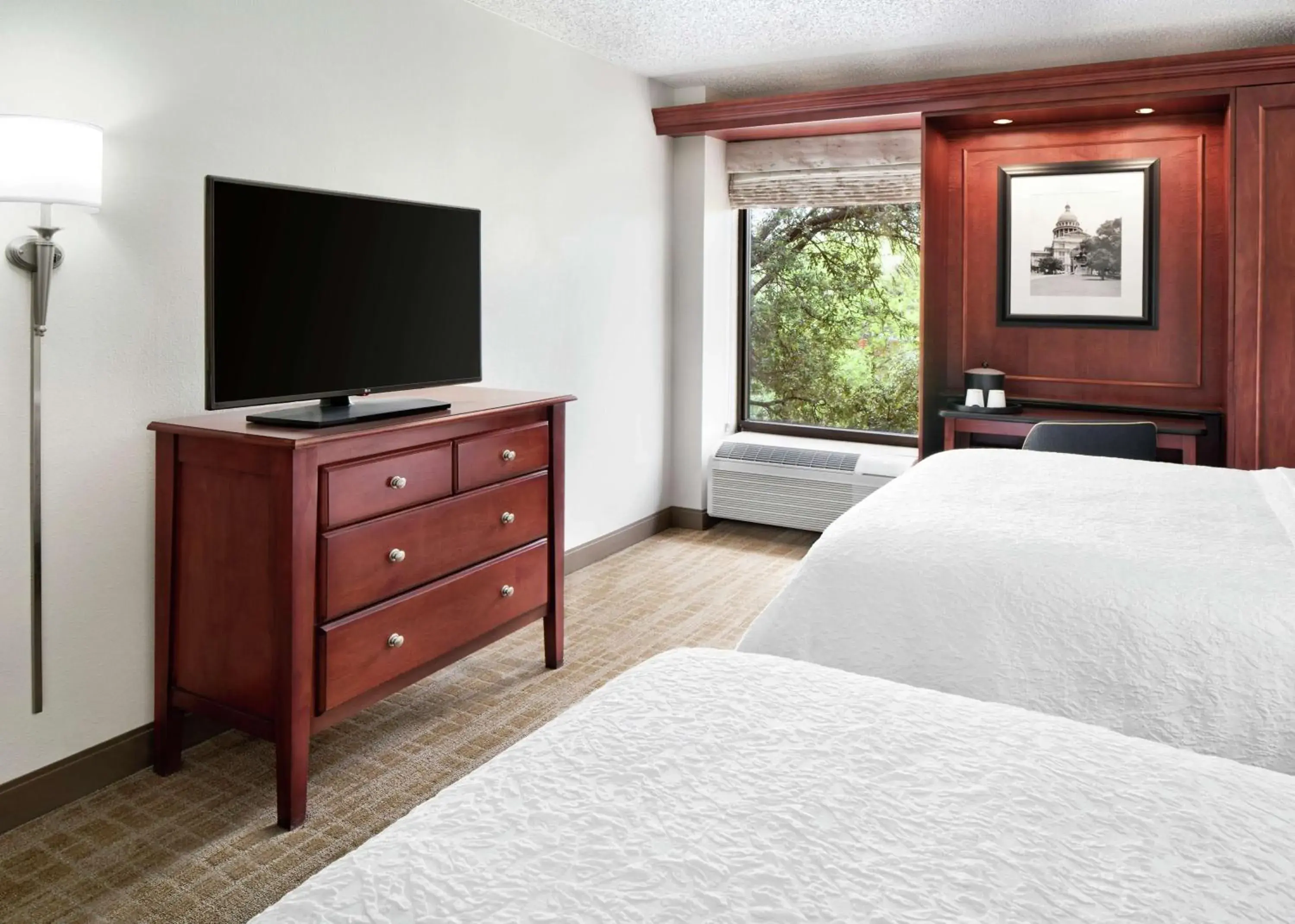 Queen Room with Two Queen Beds - Non-Smoking in Hampton Inn Austin North Queen Room with Two Queen Beds - Non-Smoking in Hampton Inn Austin North