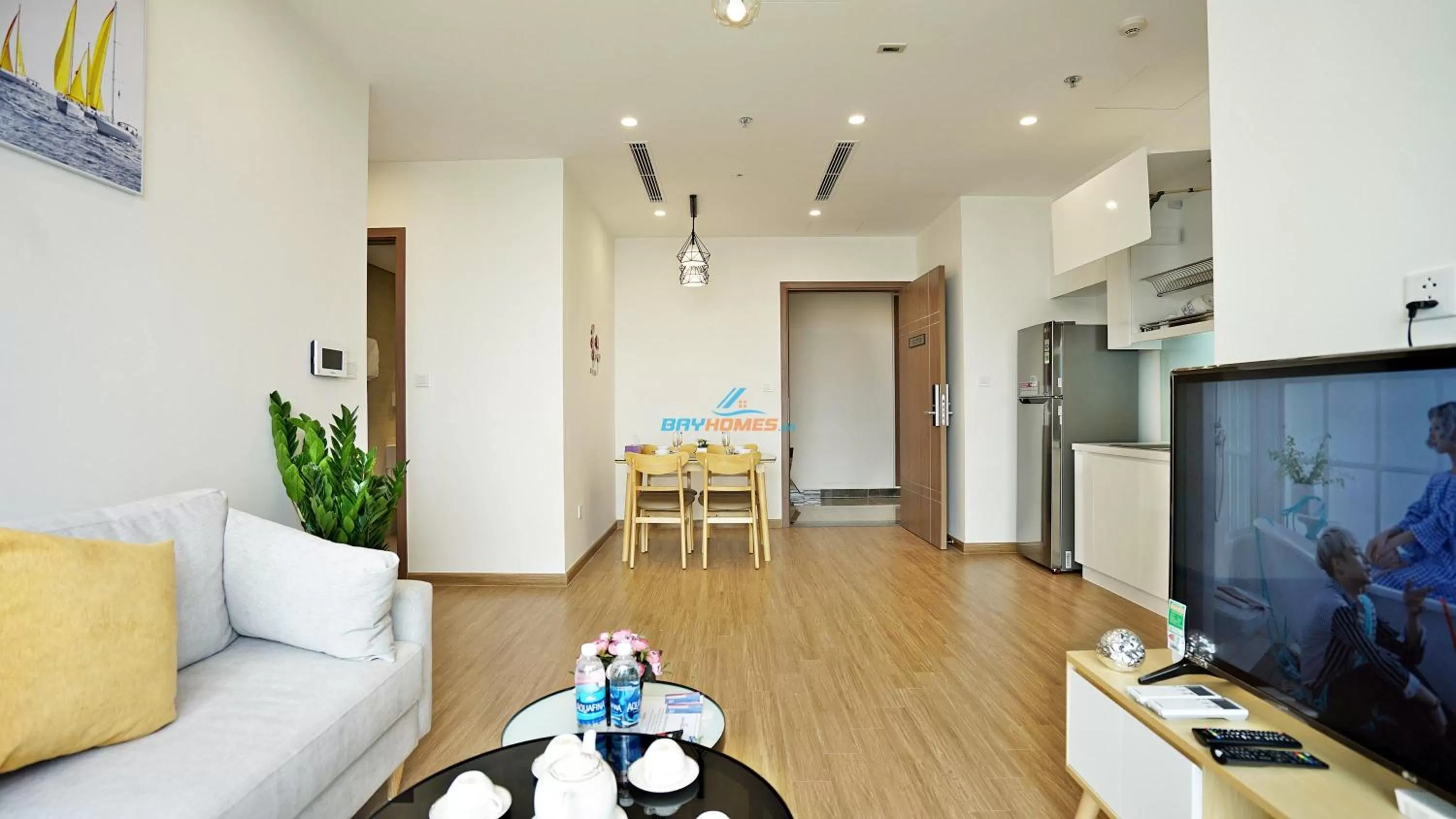 Seating Area in Vinhomes Skylake Apartment - by Bayhomes