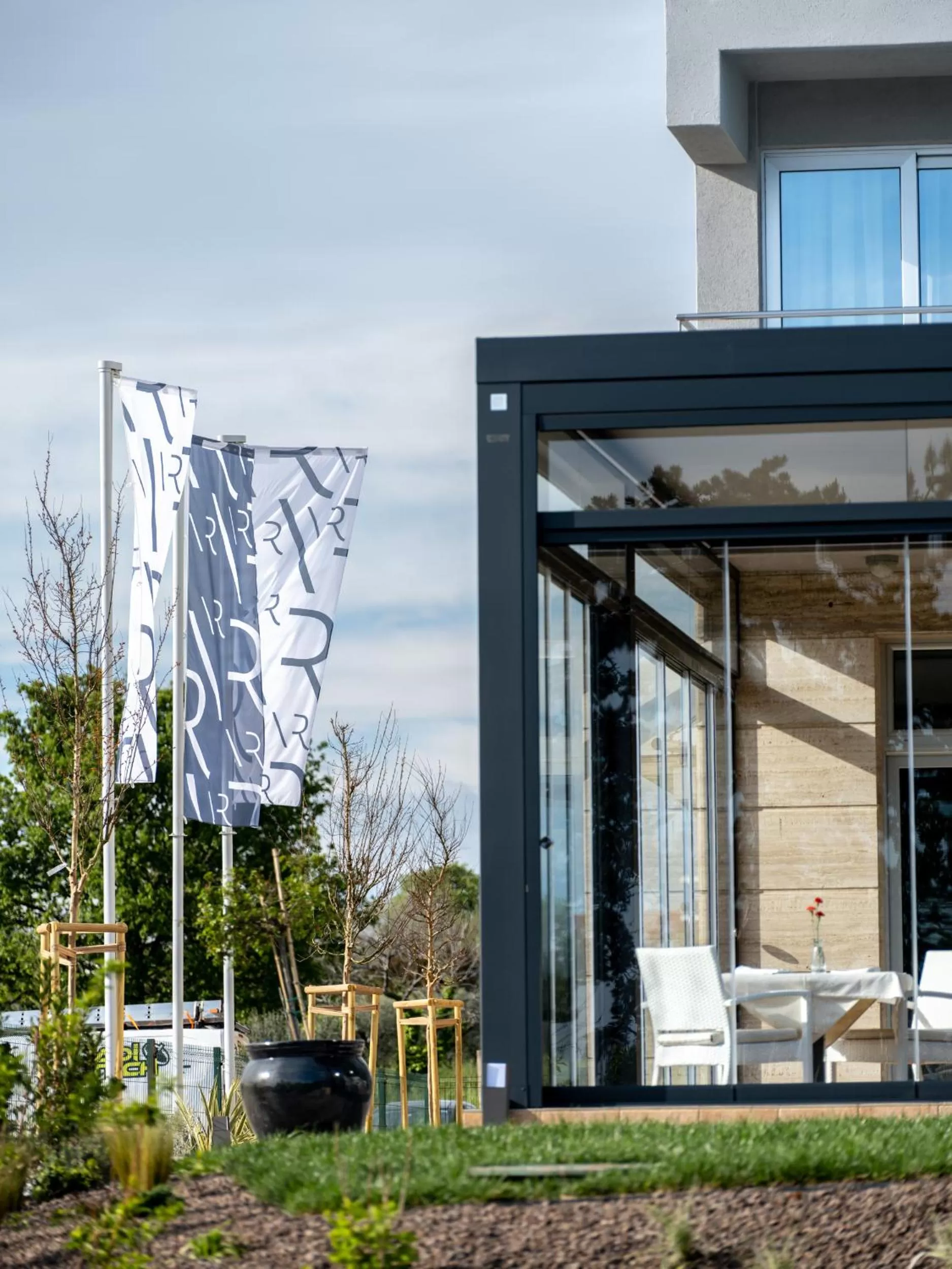 Property building in Hotel Villa Rosetta