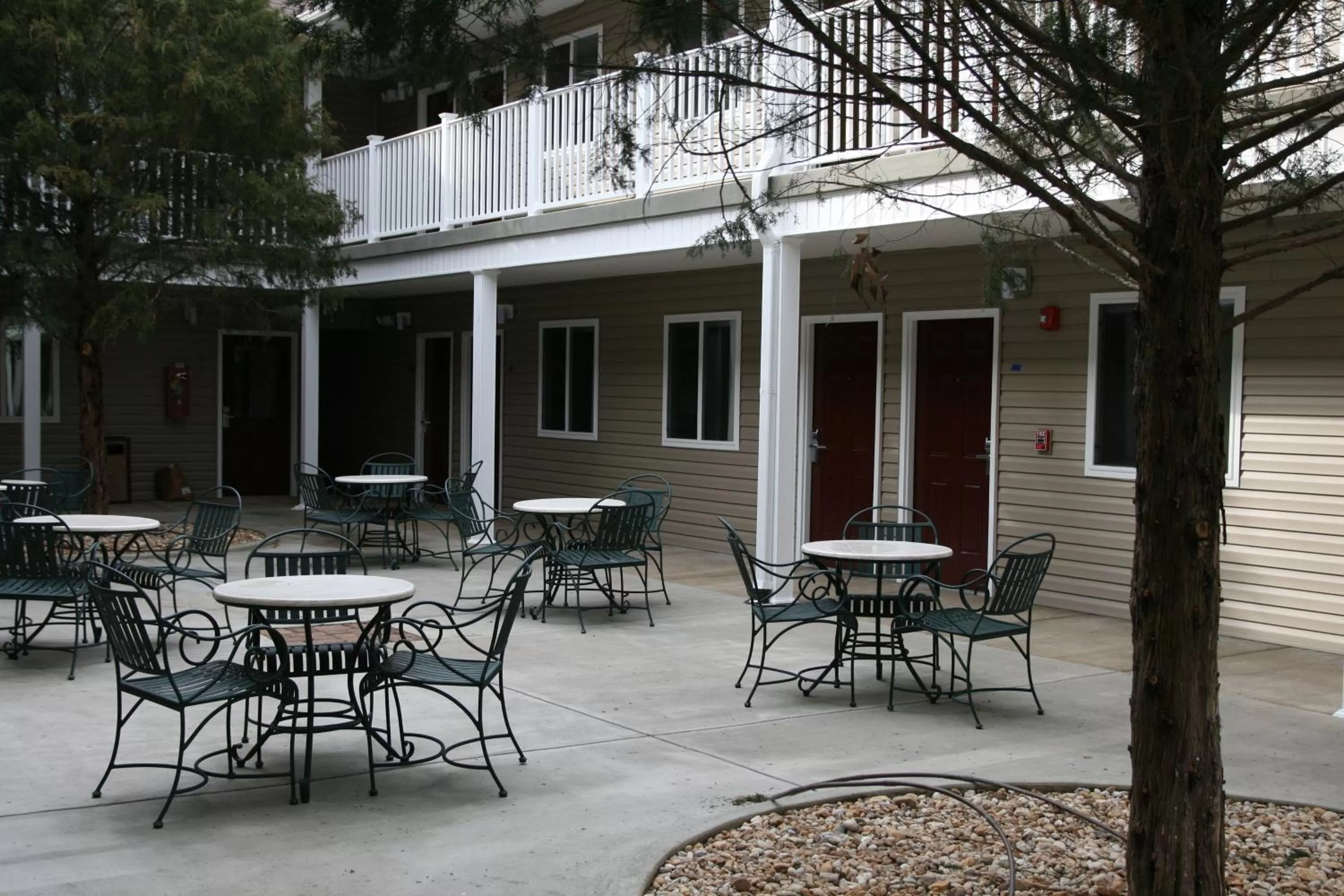 Balcony/Terrace in Affordable Suites of America Augusta