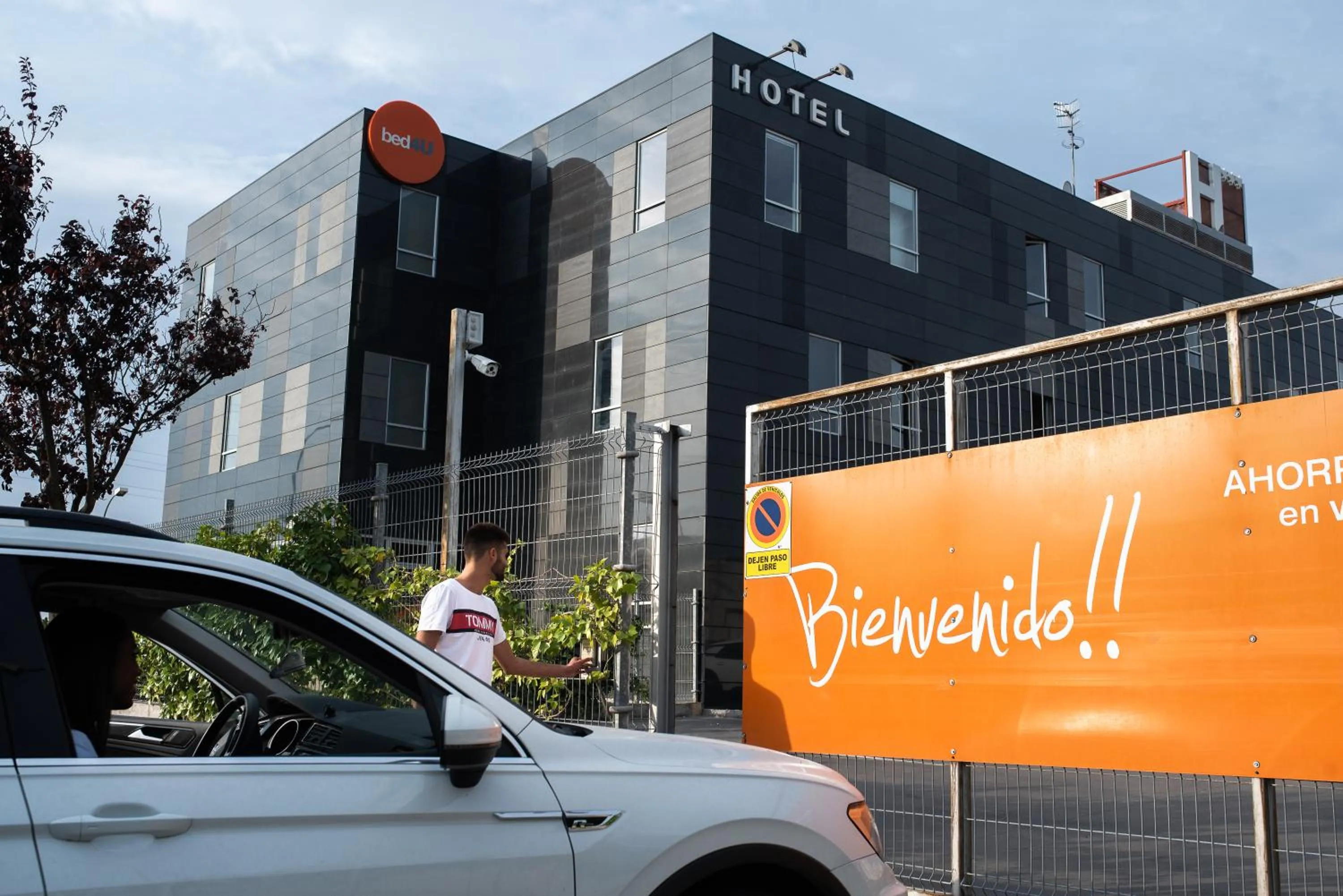 Parking in Hotel Bed4U Tudela