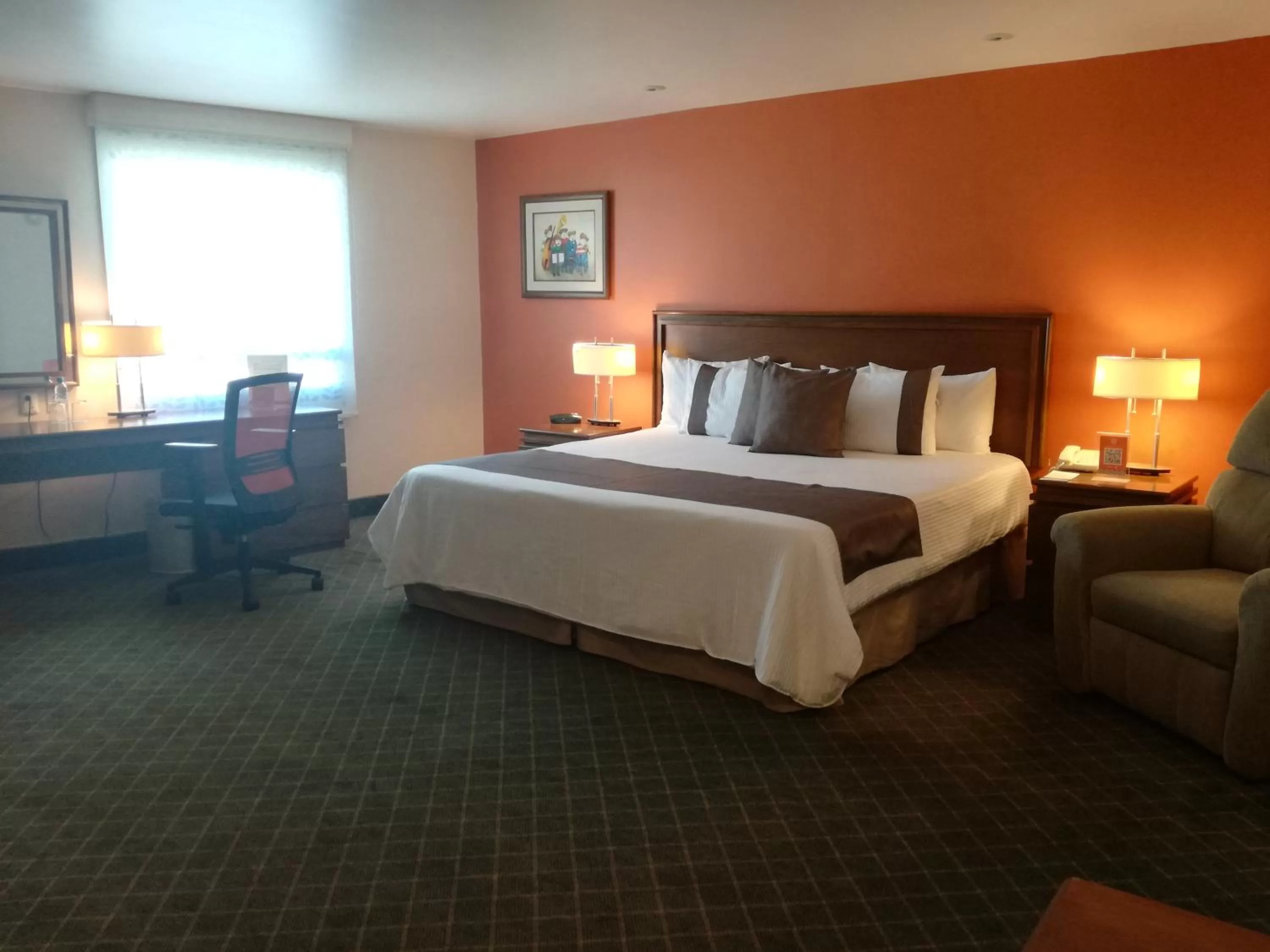 Bedroom, Bed in Mision Express Pachuca