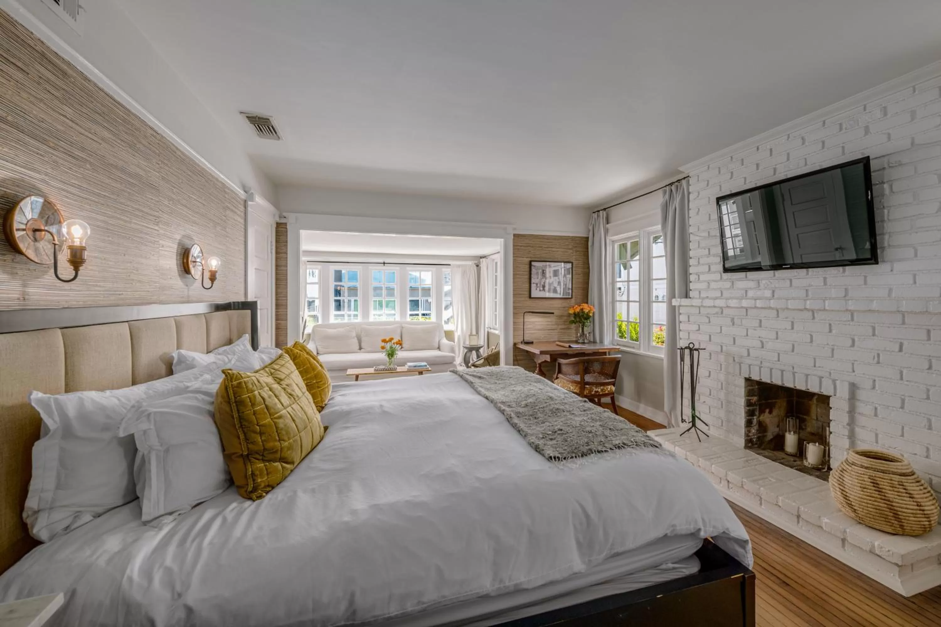 Bed in Venice Beach House