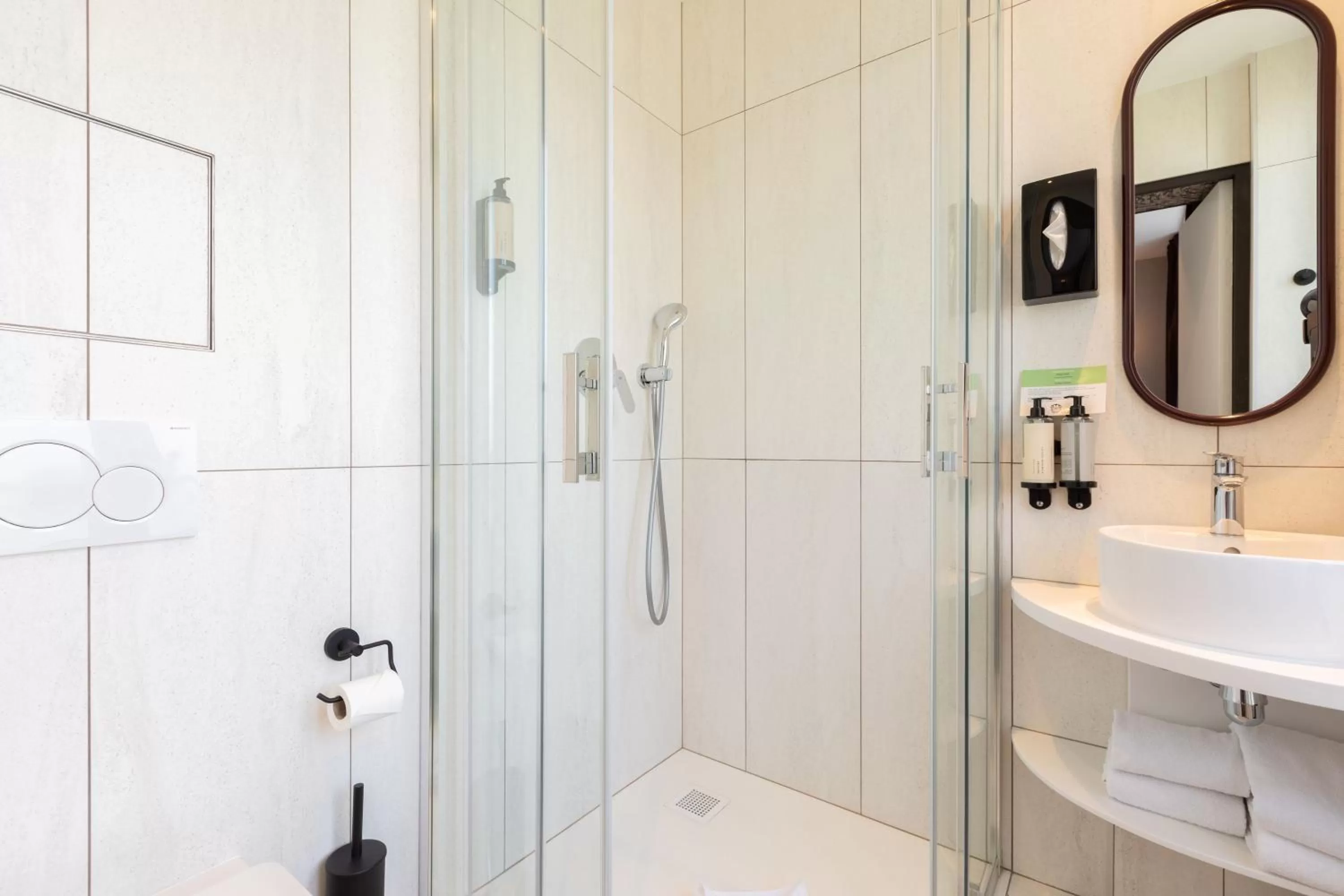 Shower in Hôtel Prince Albert Gare de Lyon