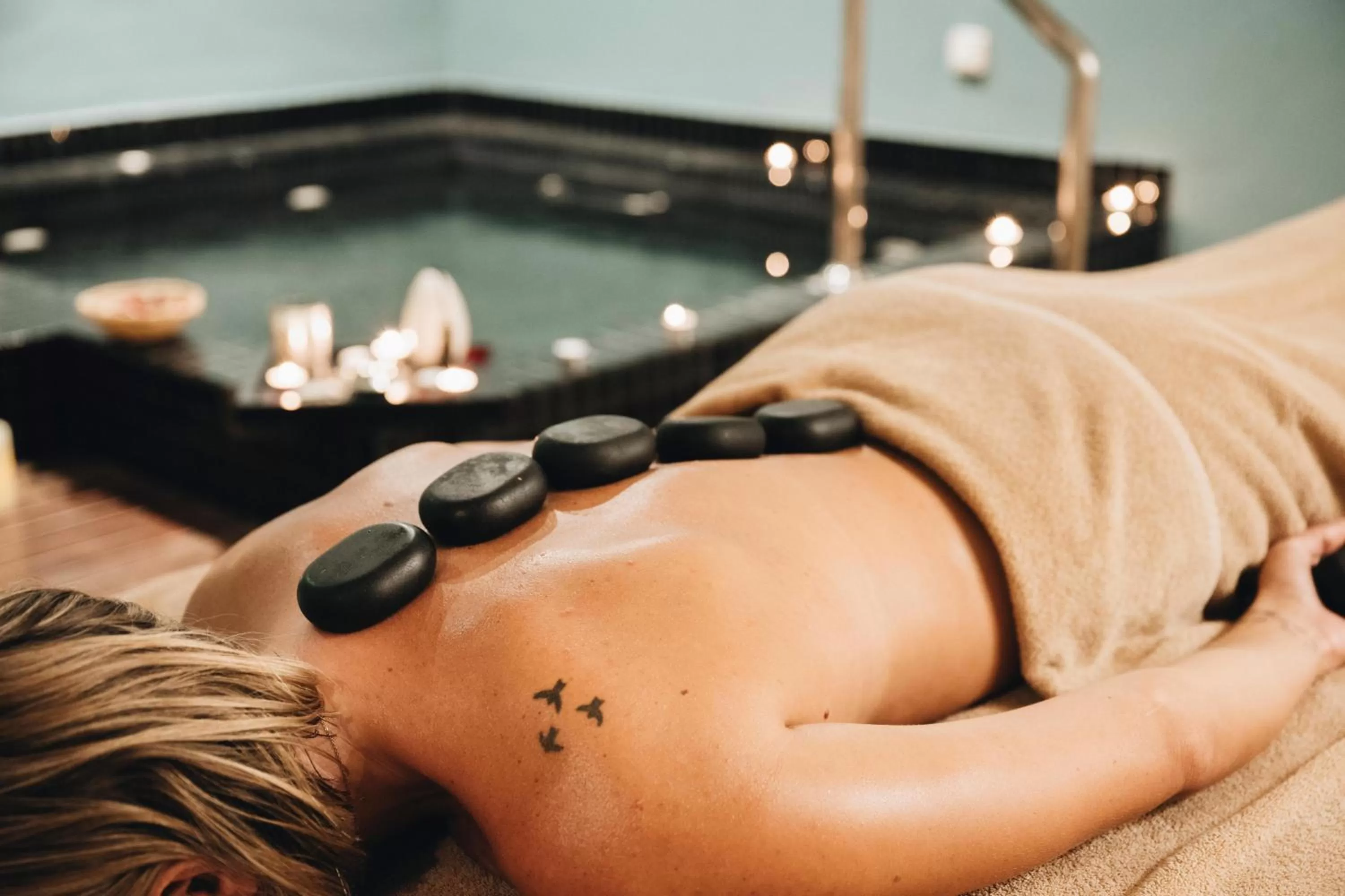 Spa and wellness centre/facilities in Paradis Plage Surf Yoga & Spa