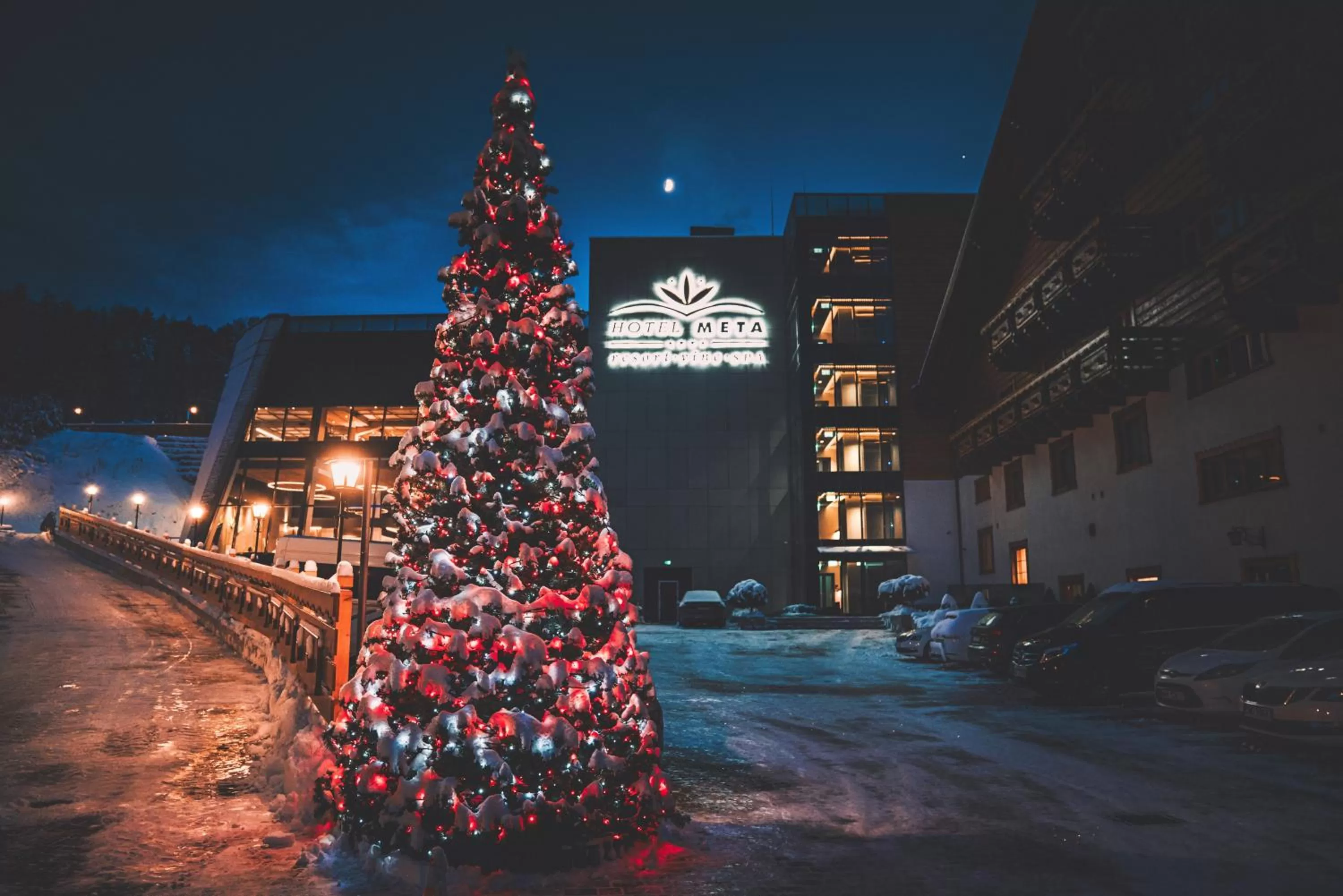 Property building in Hotel META Resort & Vine SPA