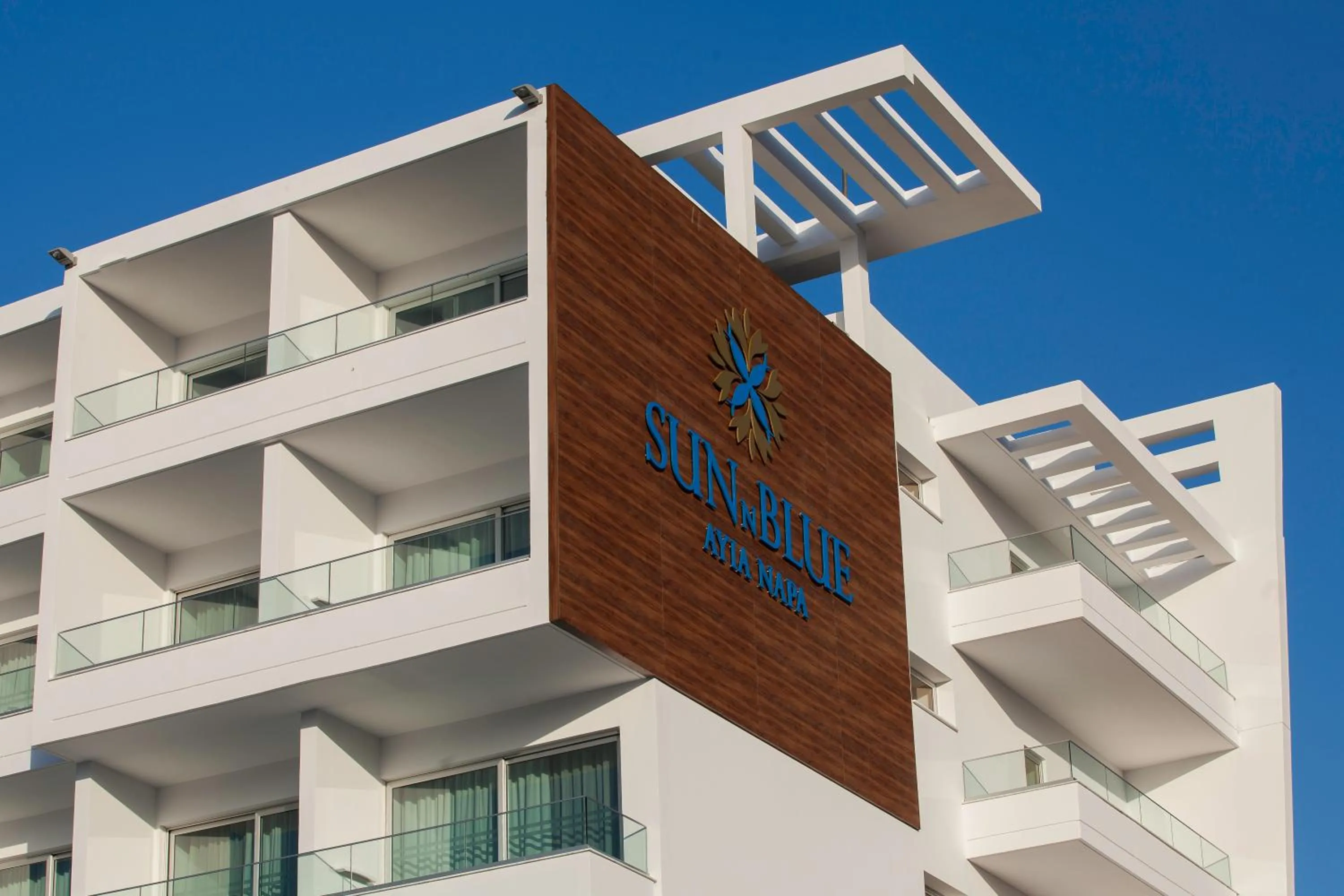 Property building in Gaia Sun N Blue Hotel