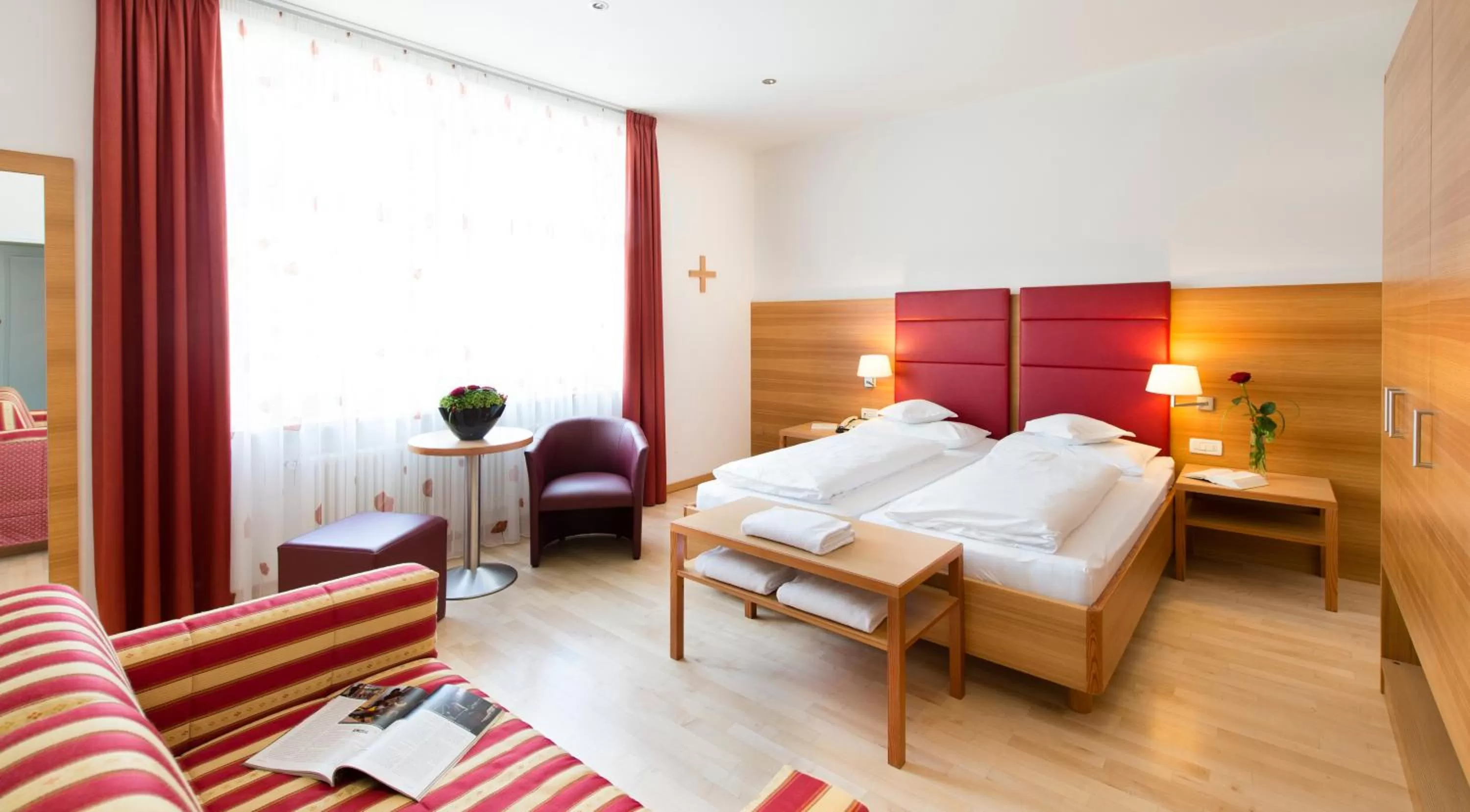 Bed in Hotel Kolping