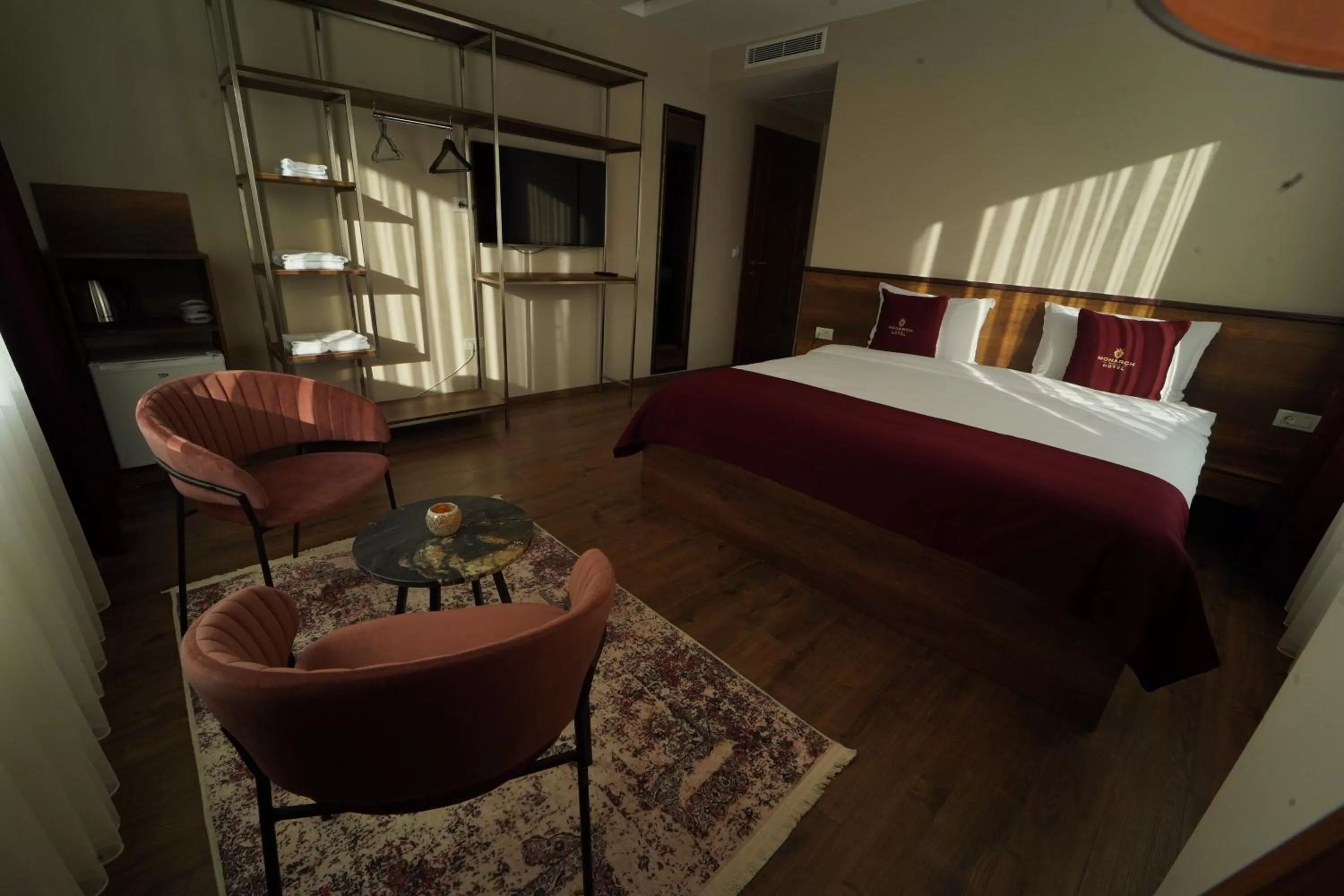 Photo of the whole room, Bed in Monarch Hotel