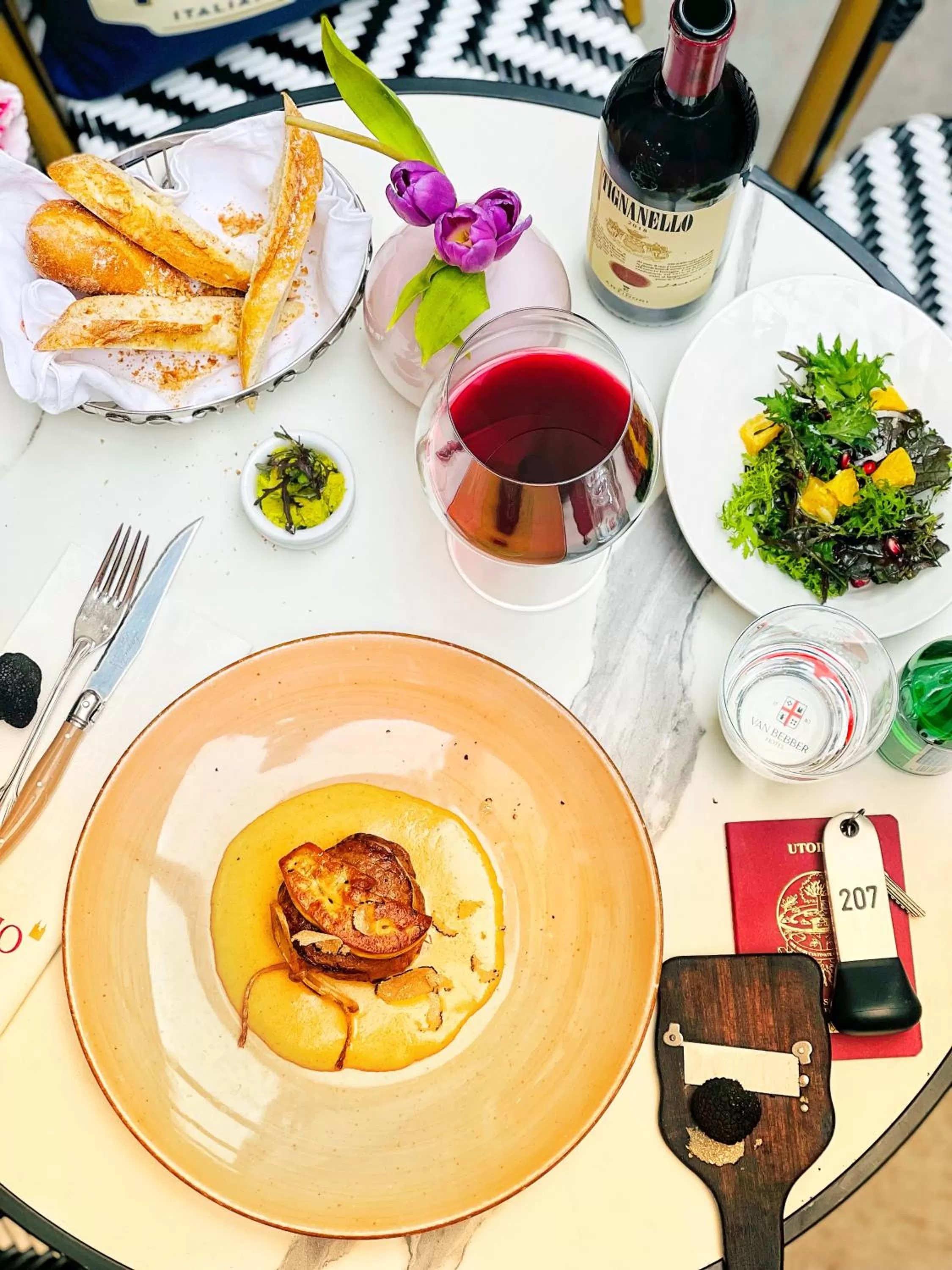 Restaurant/places to eat in Hotel van Bebber