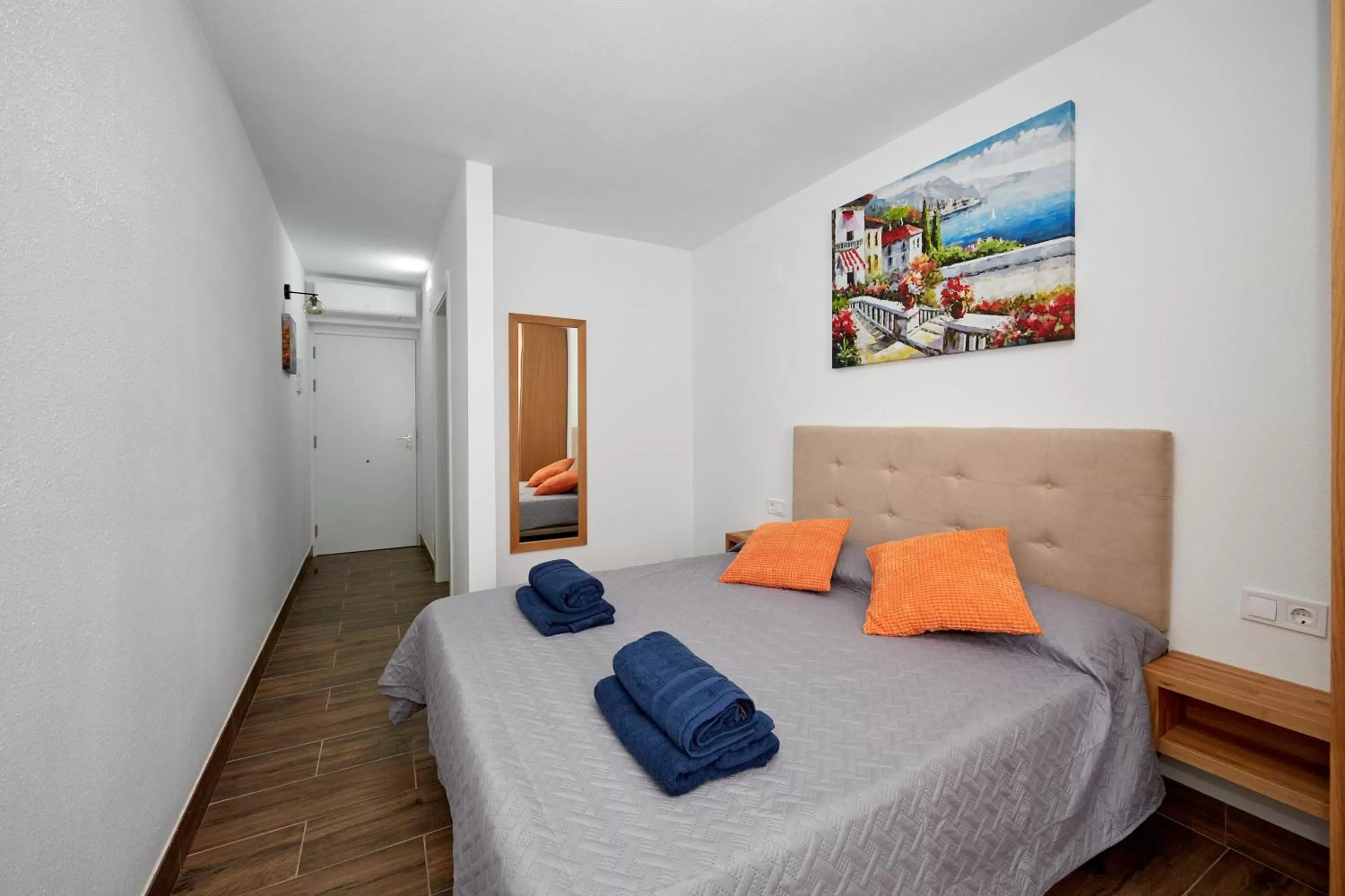 Bed in El Patio Hostal