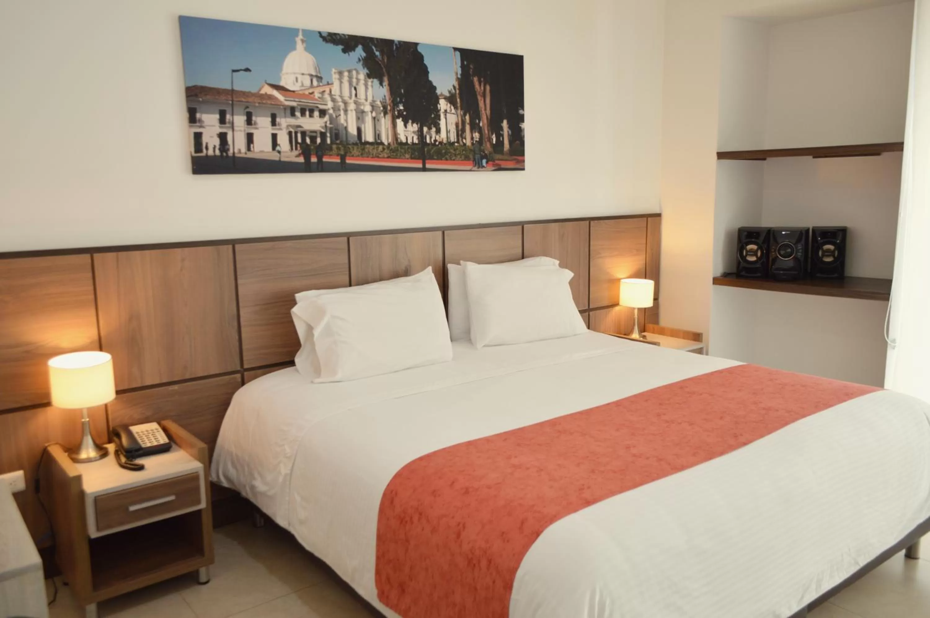 Bed in Hotel San Martin Popayan