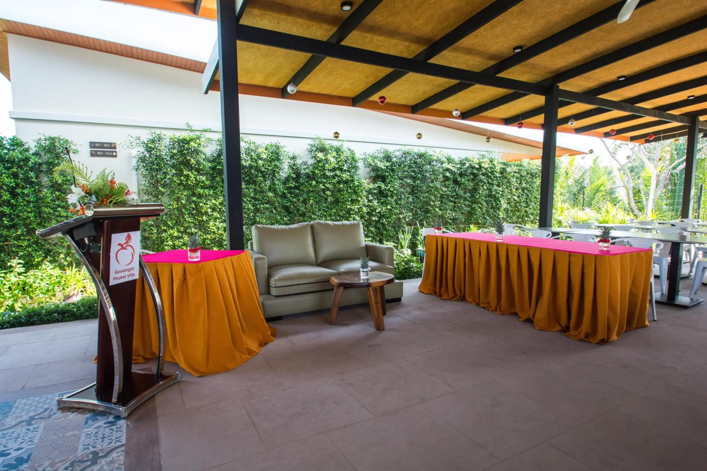 Evening entertainment in Good Night Pool Villa Phuket - SHA Plus