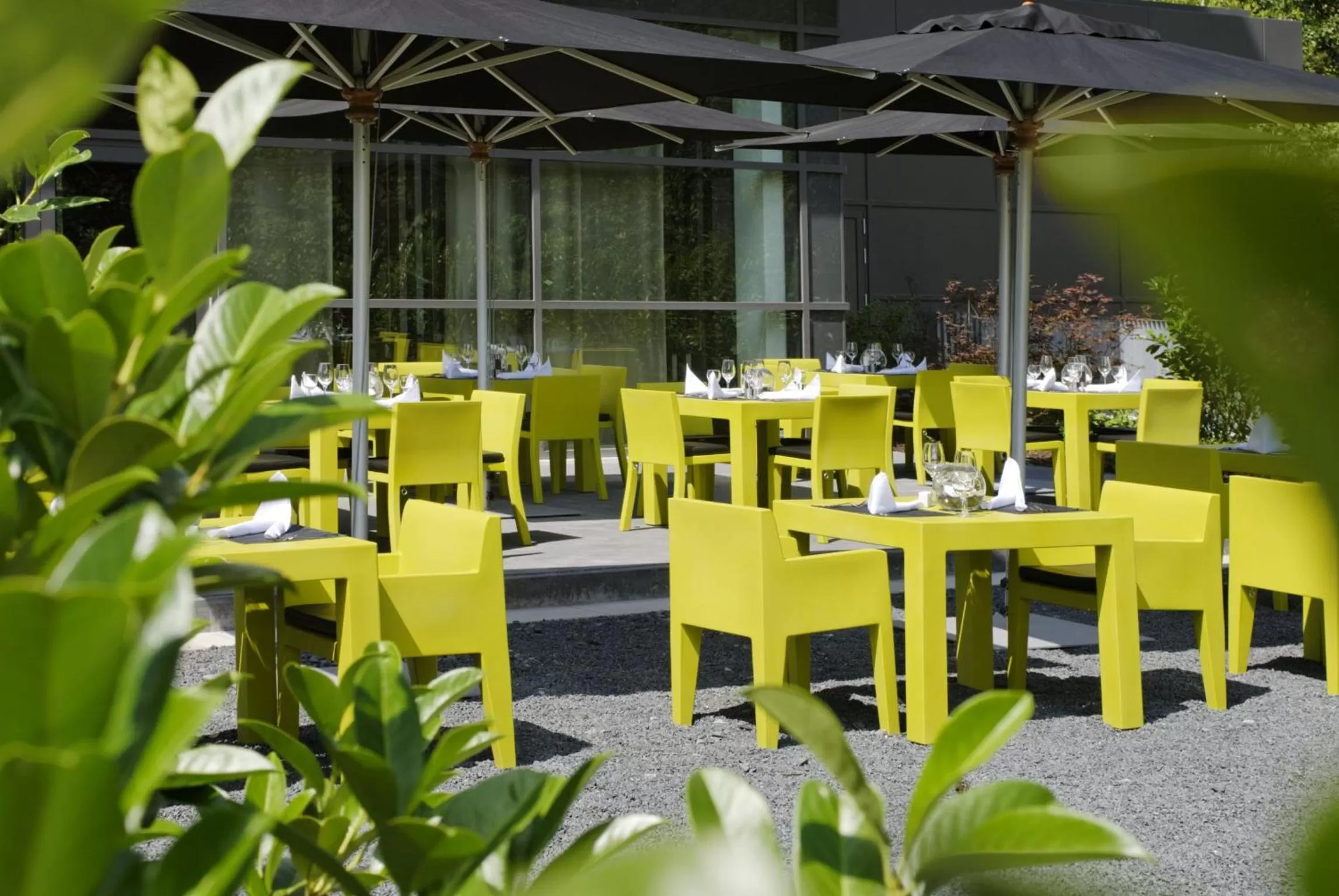 Patio in Atlantic Congress Hotel Essen