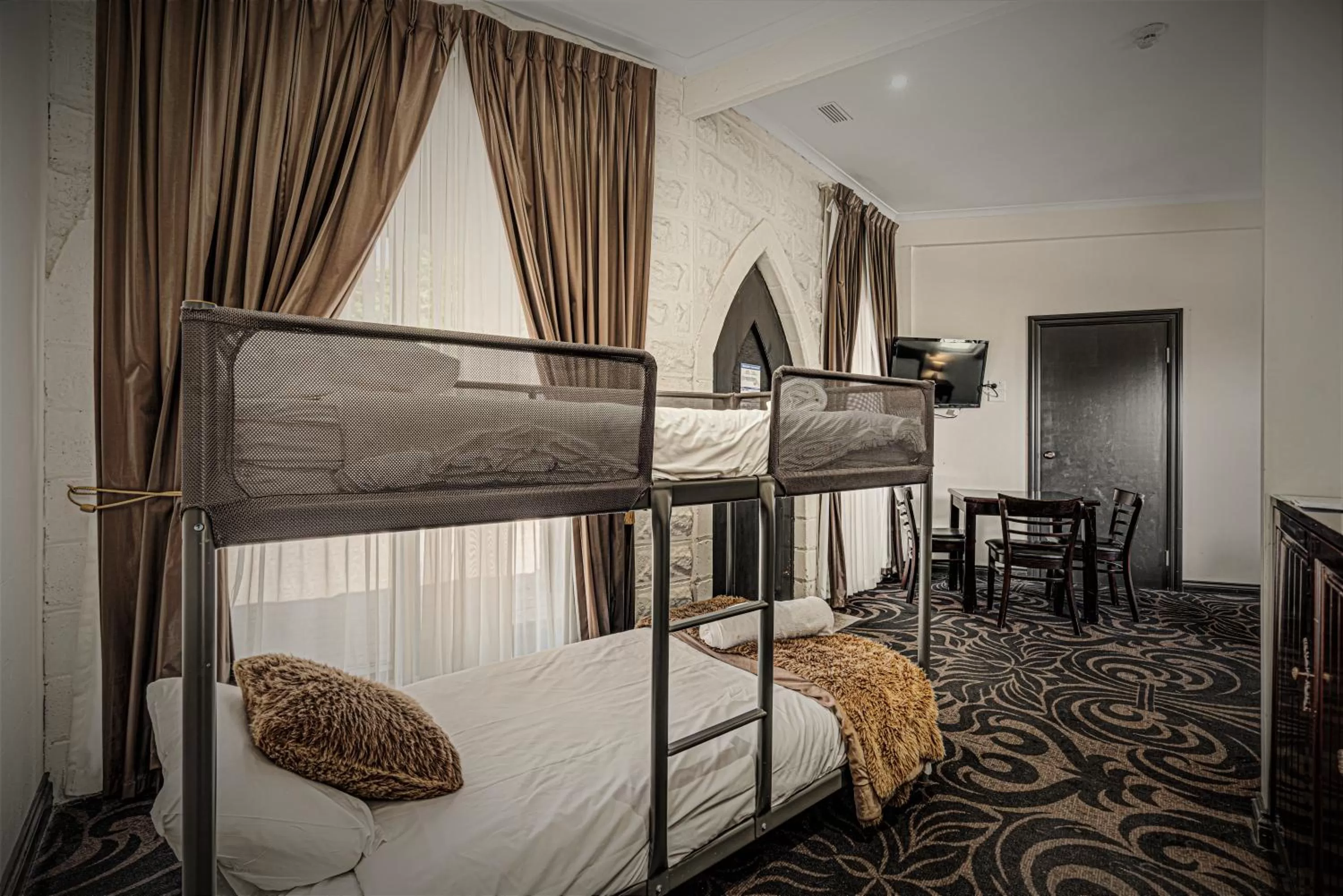 bunk bed, Bed in Big4 Kryal Castle Holiday Park Ballarat