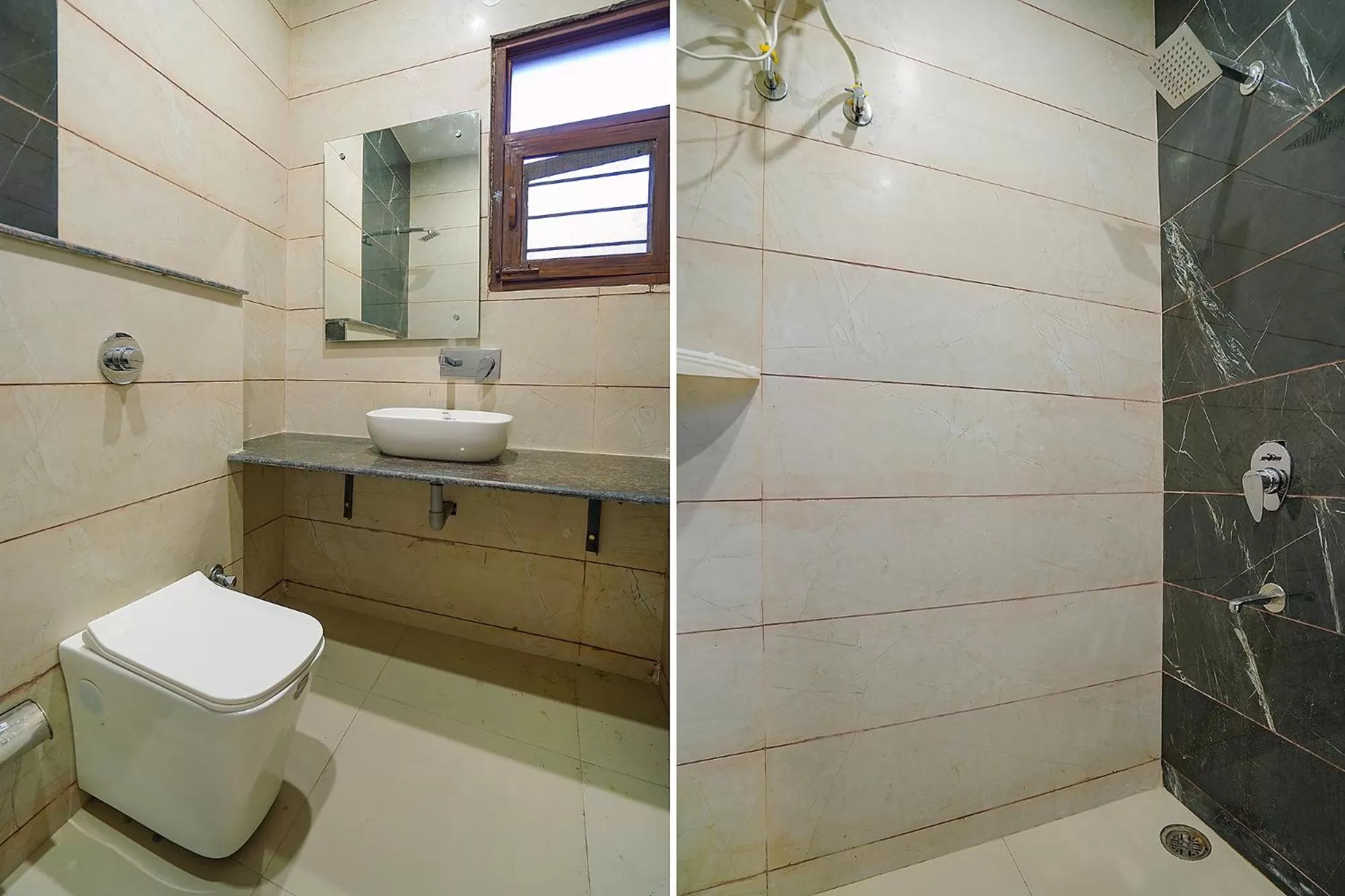 Bathroom in FabHotel HC Mohali Inn