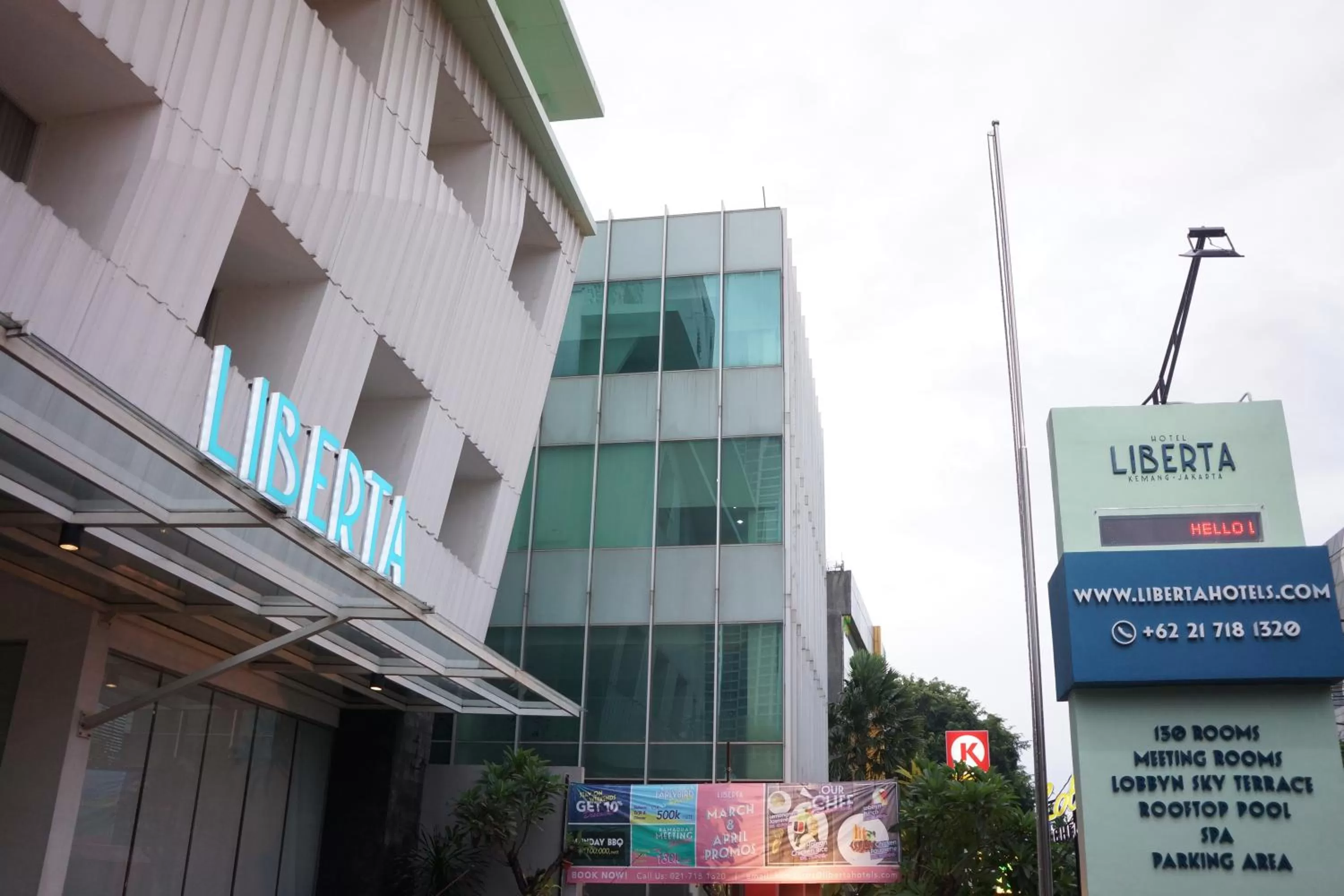 Property building in Liberta Hotel Kemang