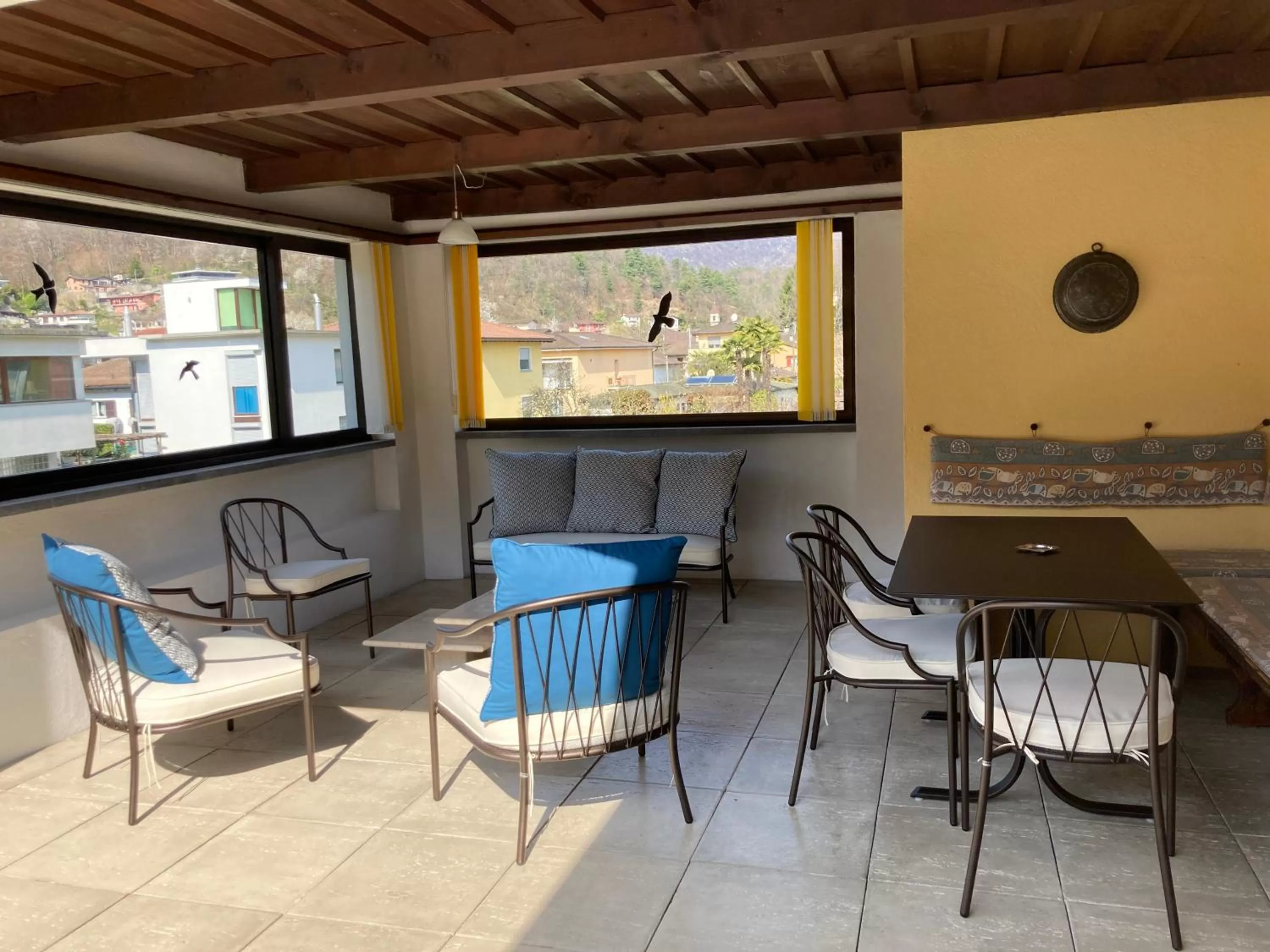 Patio in Garni Villa Siesta Park