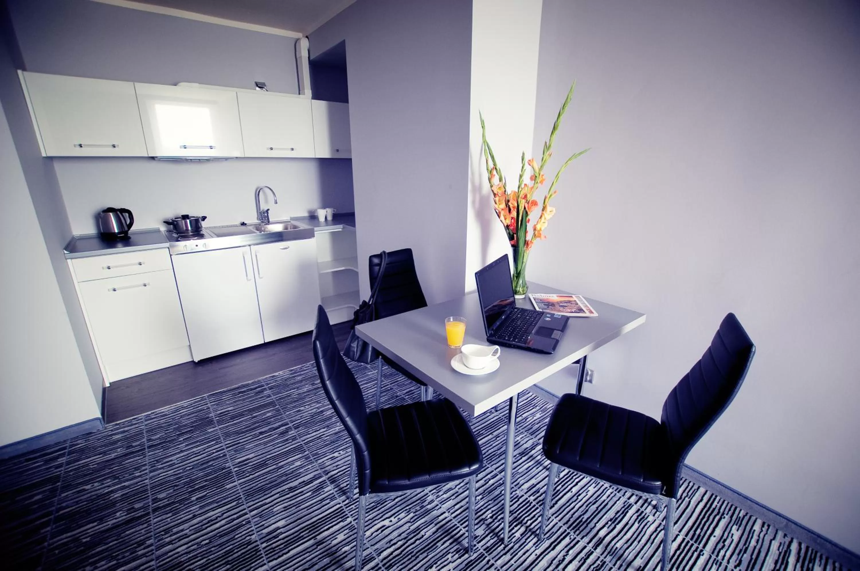 Kitchen or kitchenette in Hotel Śląsk