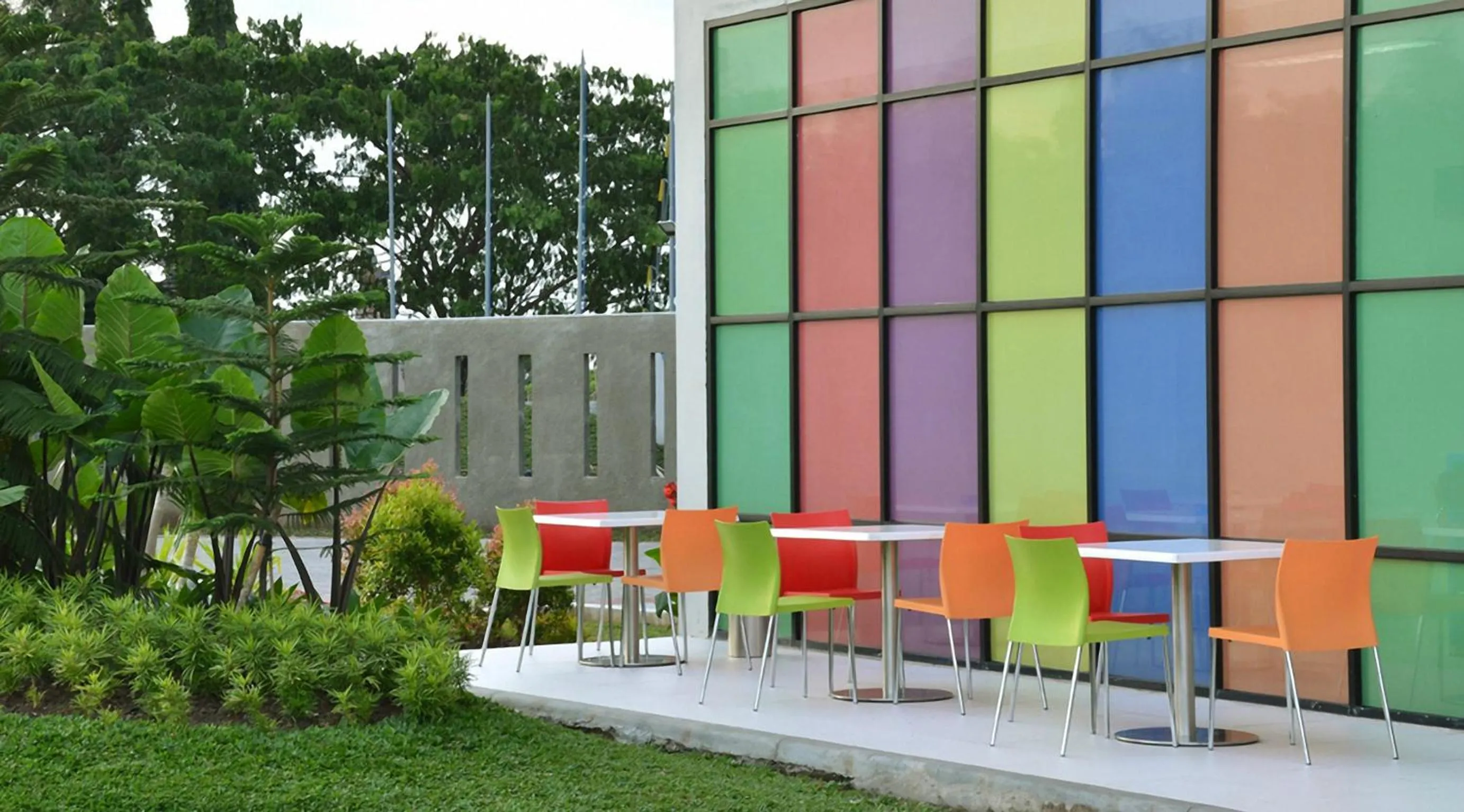 Balcony/Terrace in POP! Hotel Airport Jakarta