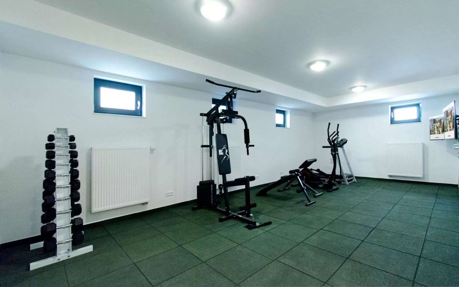 Fitness centre/facilities in Eco Smart Apartments Nürnberg Süd