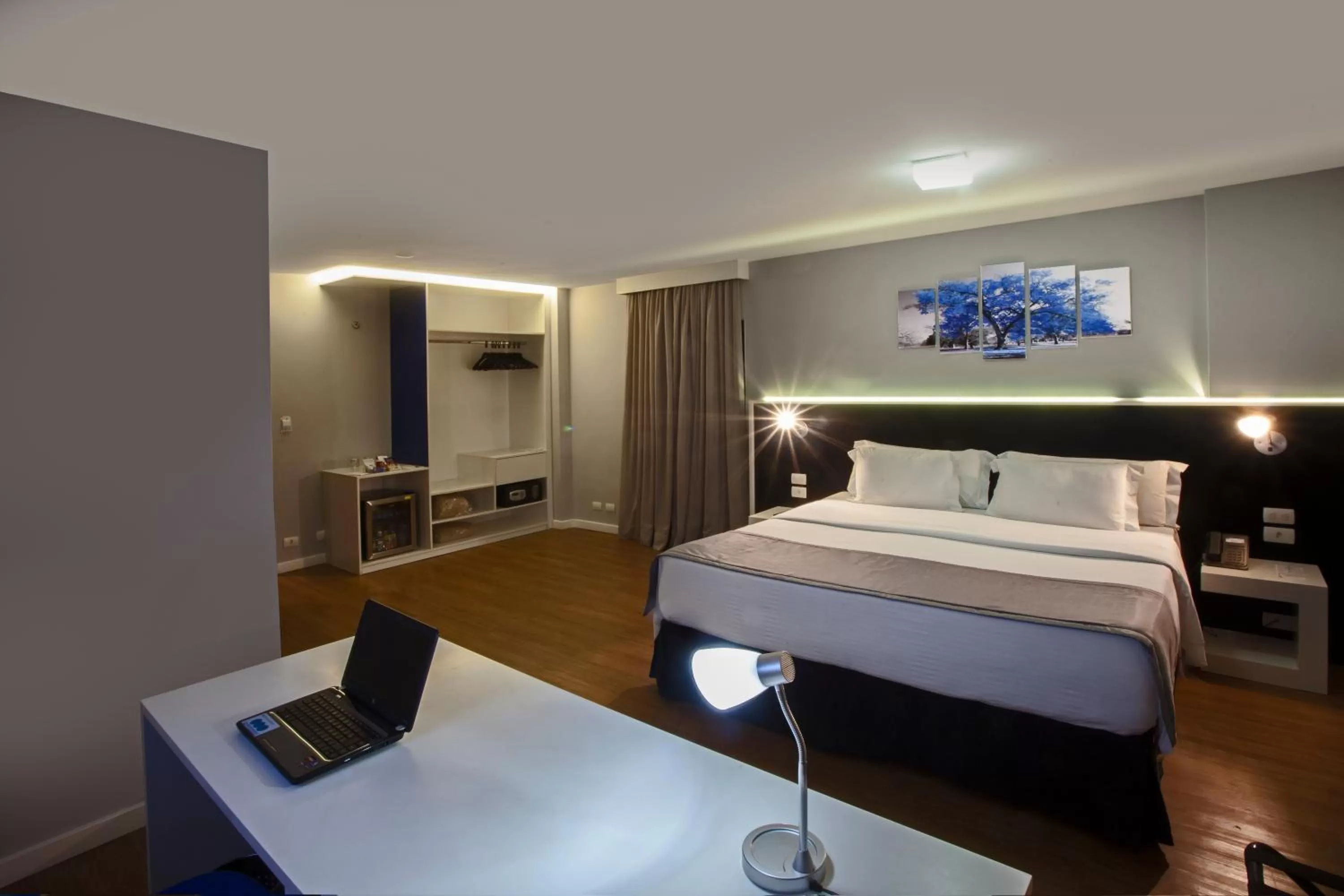 Bed in Hotel WZ Jardins