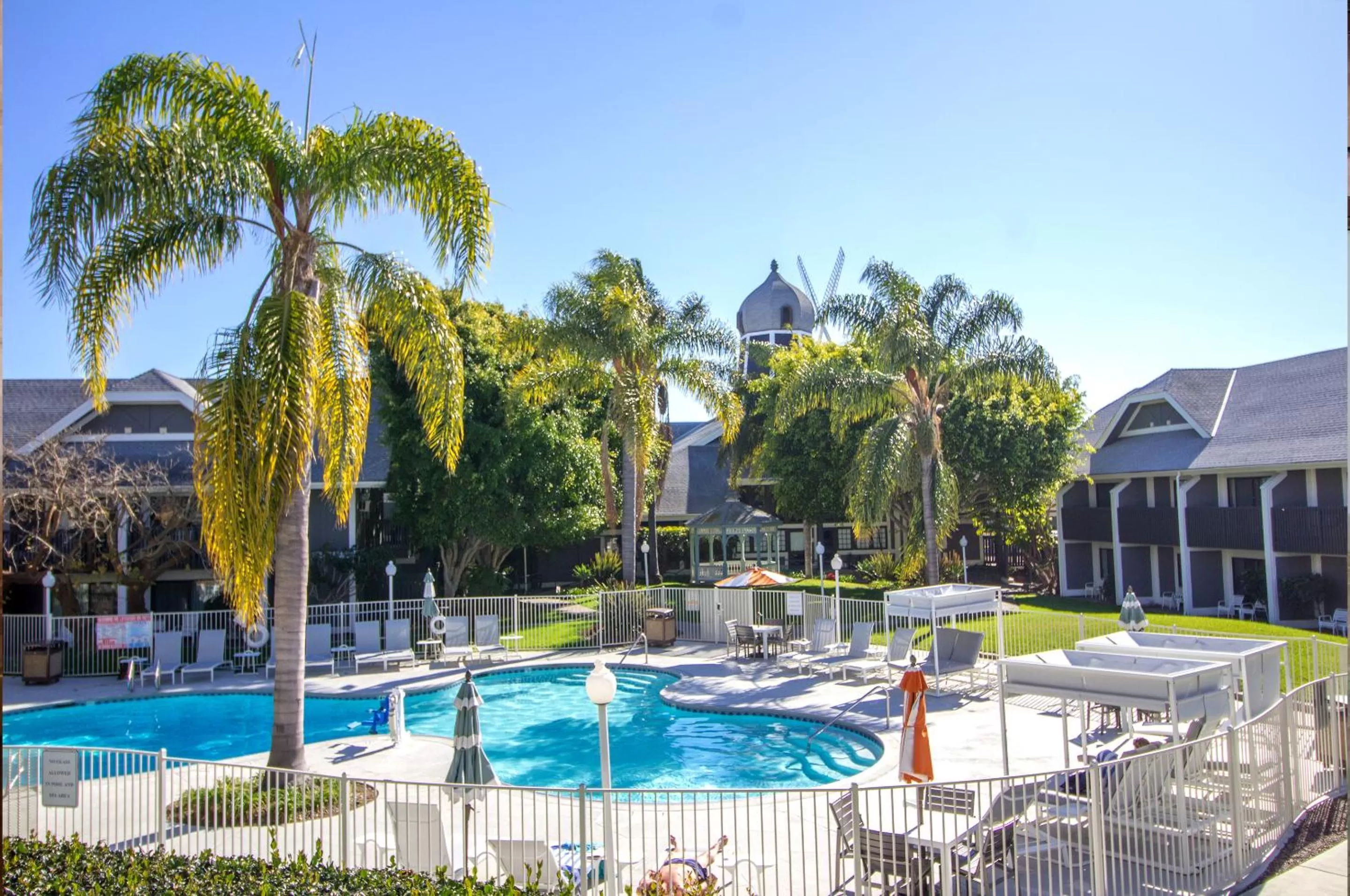 Pool view in Carlsbad by the Sea Hotel