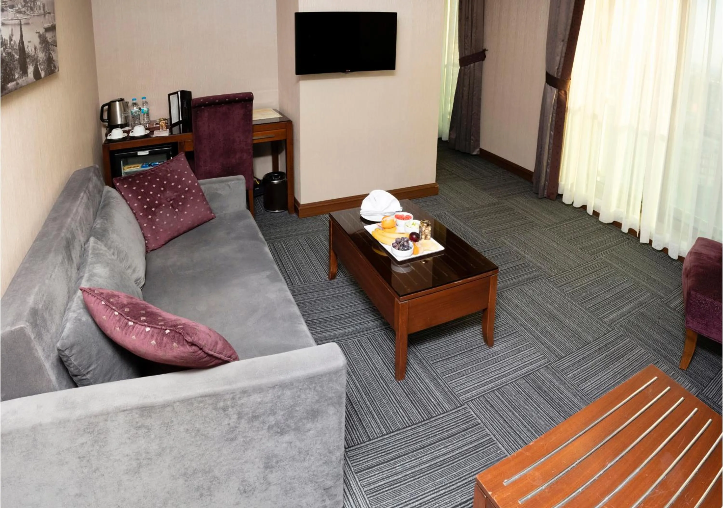 Seating area in Grand Makel Hotel Topkapi