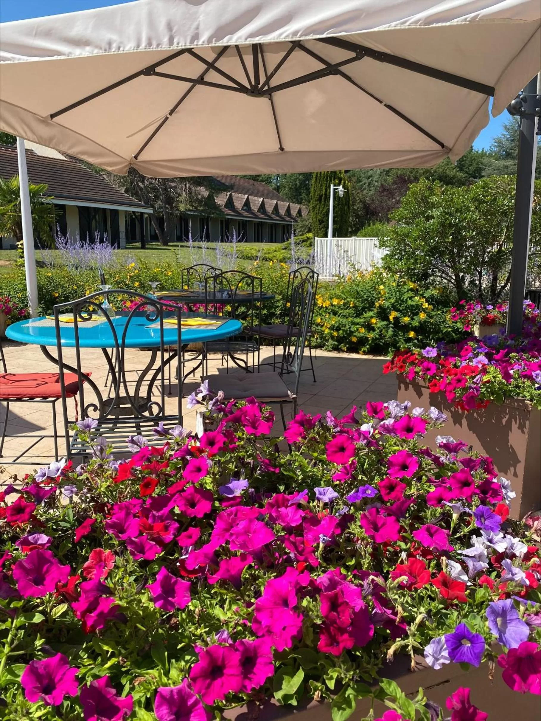 Balcony/Terrace in Mercure Auxerre Autoroute du Soleil